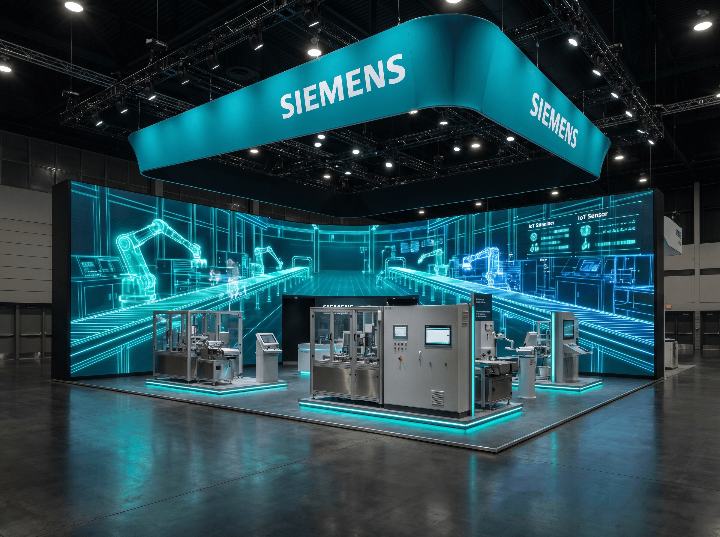 30 x 40 LED Exhibit Rental video preview