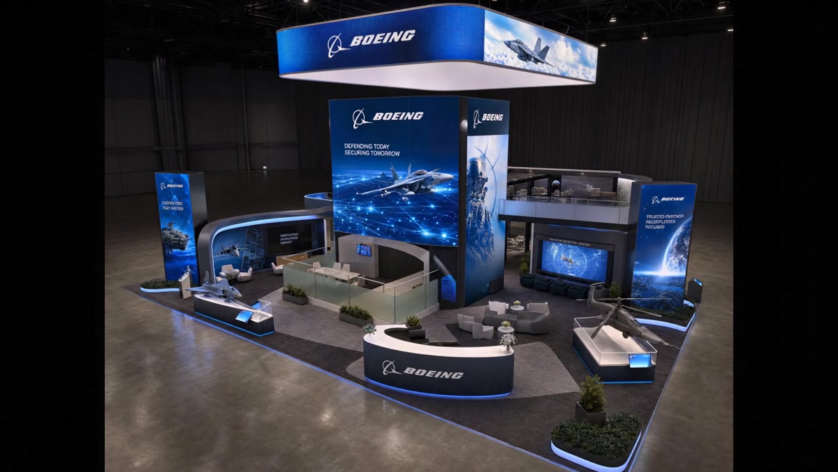 40 x 40 LED Exhibit Rental — 40x40 LED Exhibits exhibit rental in Las Vegas, primary catalog image