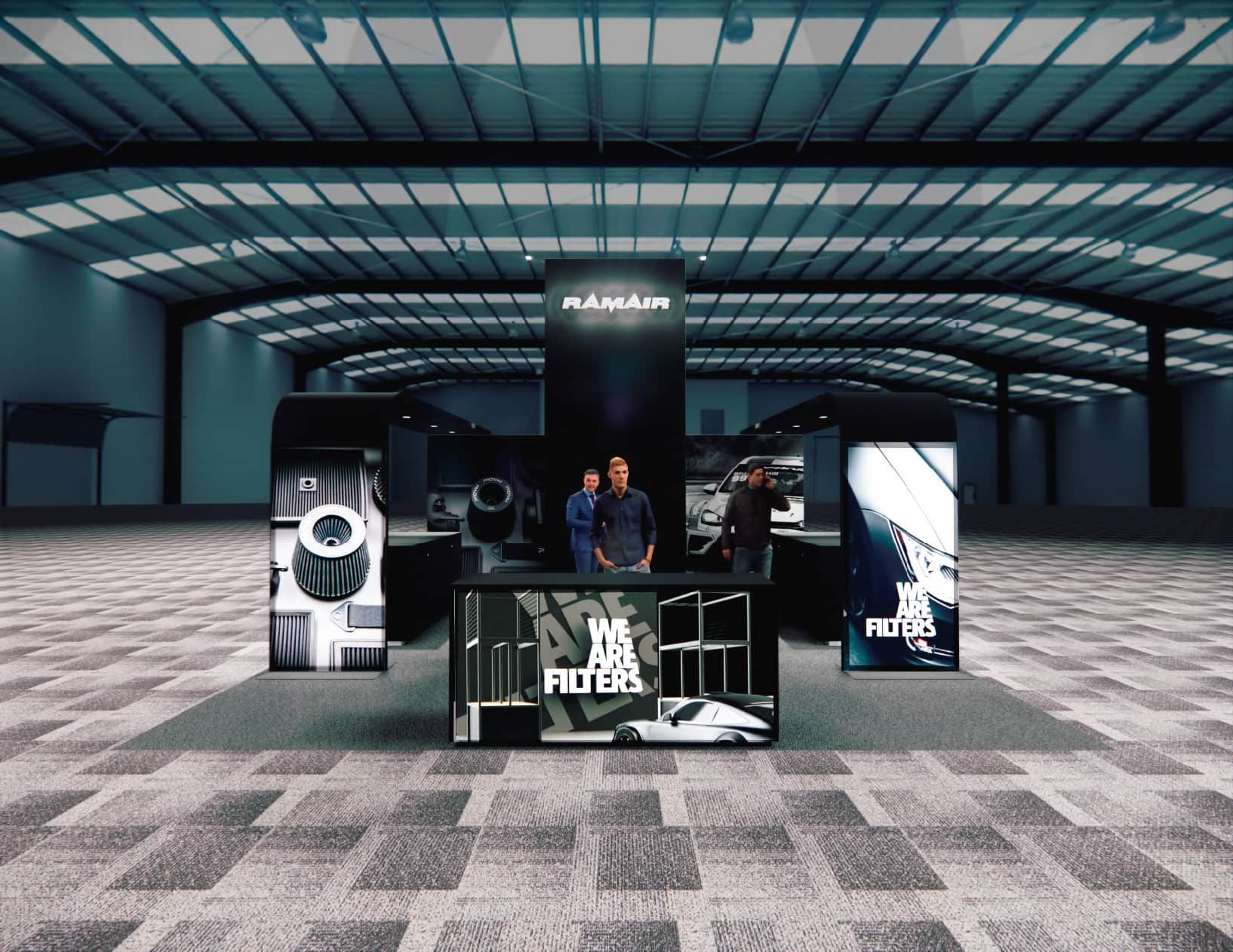Shot Show trade show booth - 20x20 Expo — 20x20 Custom & Modular Exhibits exhibit rental in Las Vegas, primary catalog image
