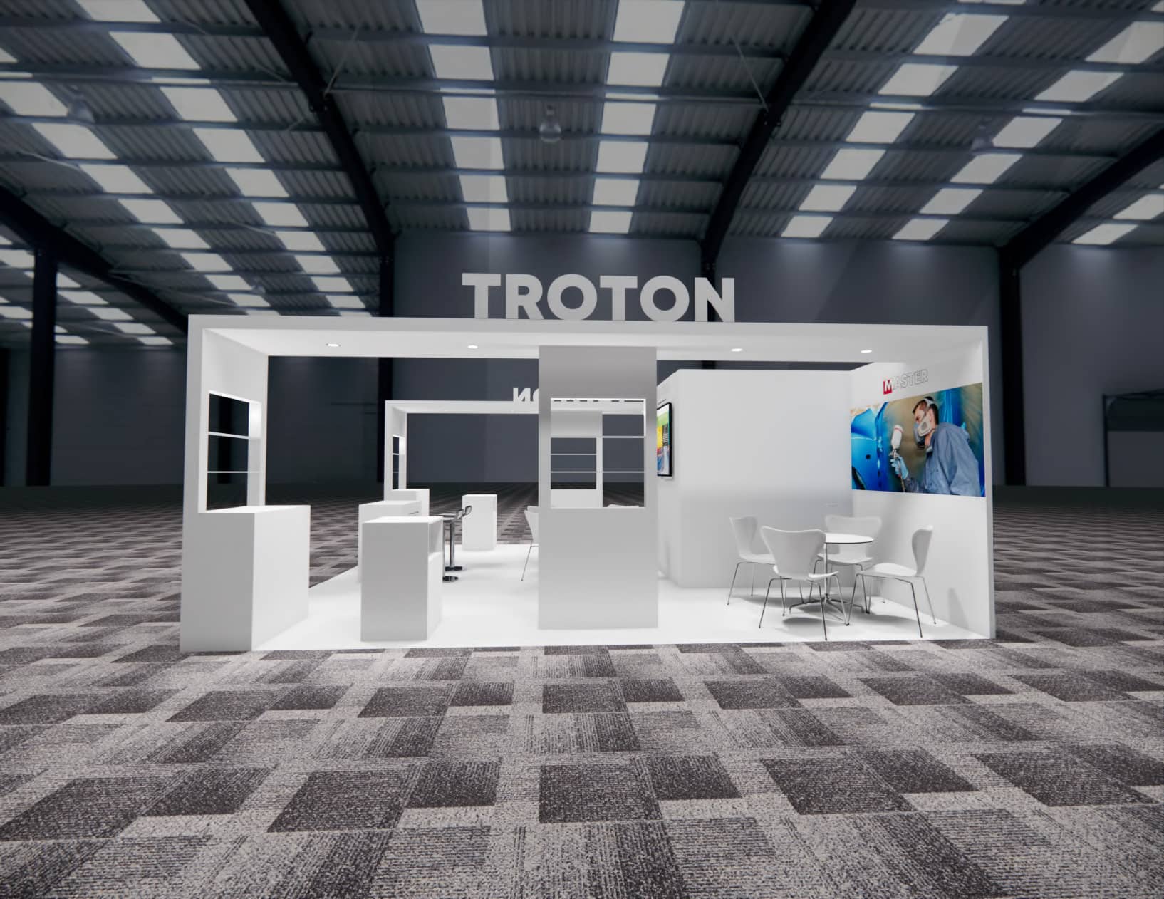 Money 20/20 trade show booth - 20X20 display — 20x20 Custom & Modular Exhibits exhibit rental in Las Vegas, primary catalog image