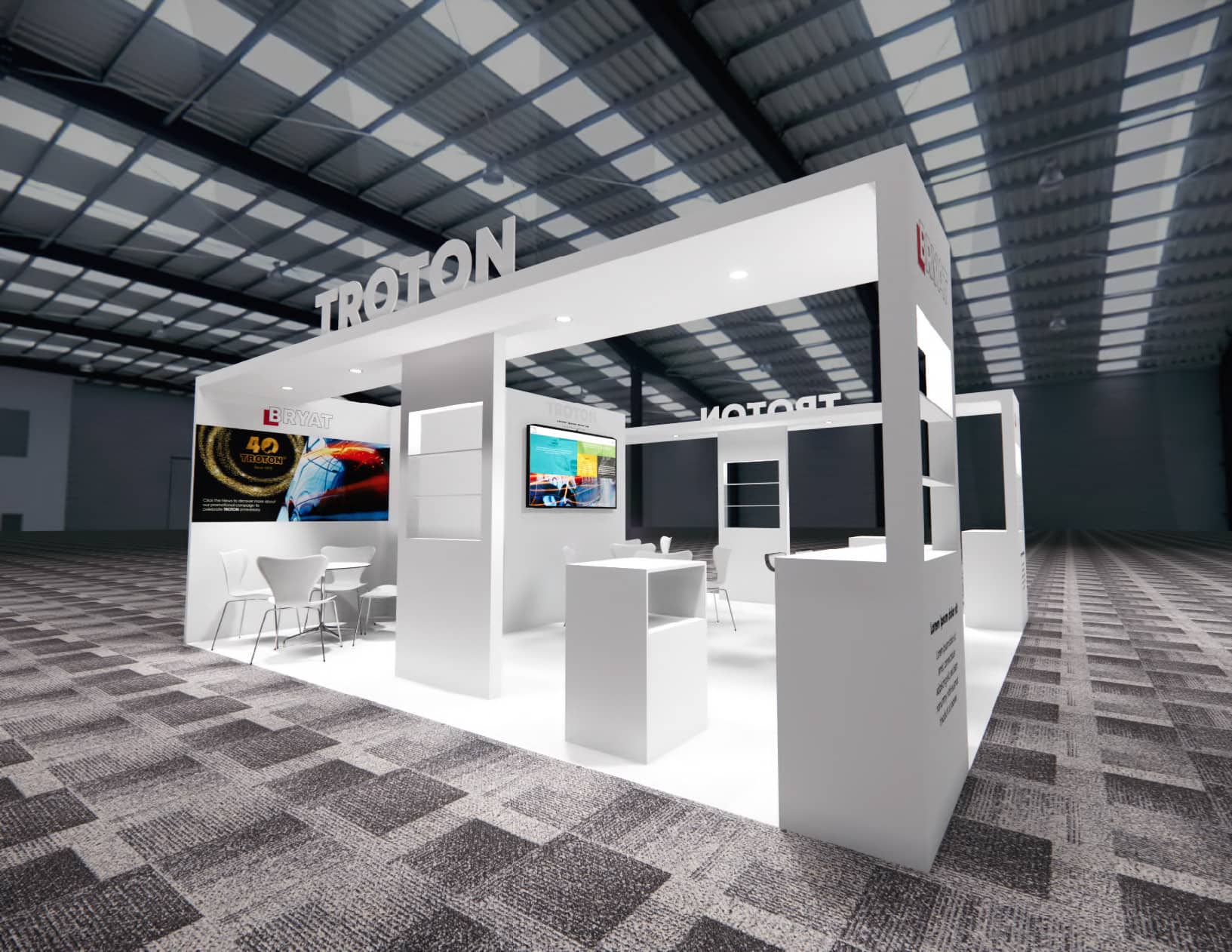 Money 20/20 trade show booth - 20X20 display — 20x20 Custom & Modular Exhibits exhibit rental in Las Vegas, catalog image 3