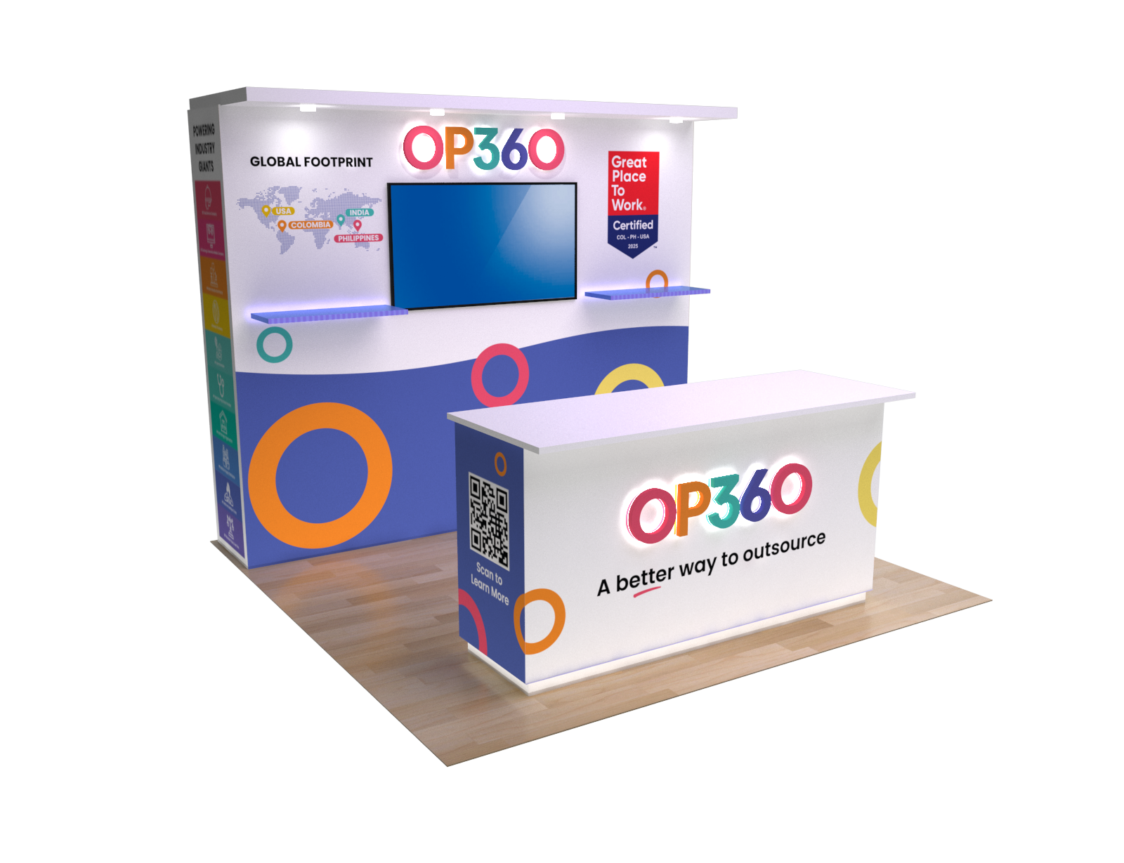 10 x 10 Trade Show Exhibit Booth Rental — 10x10 Custom & Modular Exhibits exhibit rental in Las Vegas, catalog image 6