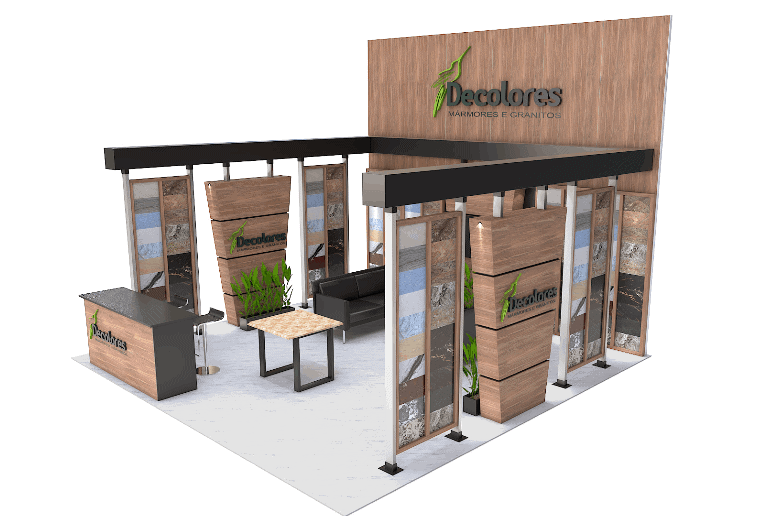 20 x 20 Las Vegas Booth Rental — 20x20 Custom & Modular Exhibits exhibit rental in Las Vegas, catalog image 2