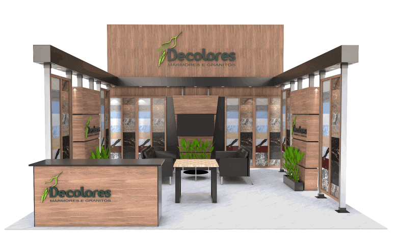 20 x 20 Las Vegas Booth Rental — 20x20 Custom & Modular Exhibits exhibit rental in Las Vegas, primary catalog image