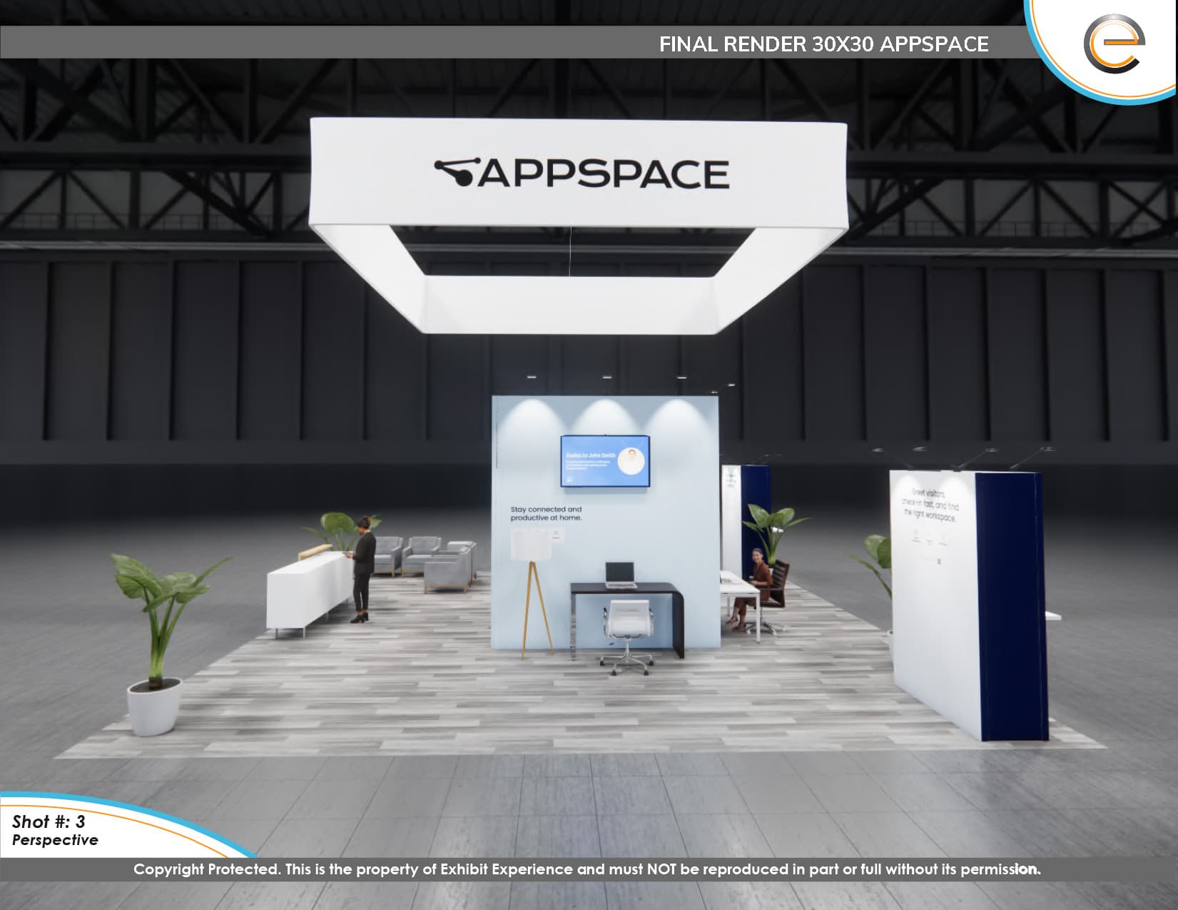 Money 20/20 30 x 30 exhibit rental Las Vegas — 30x30 Custom & Modular Exhibits exhibit rental in Las Vegas, catalog image 10