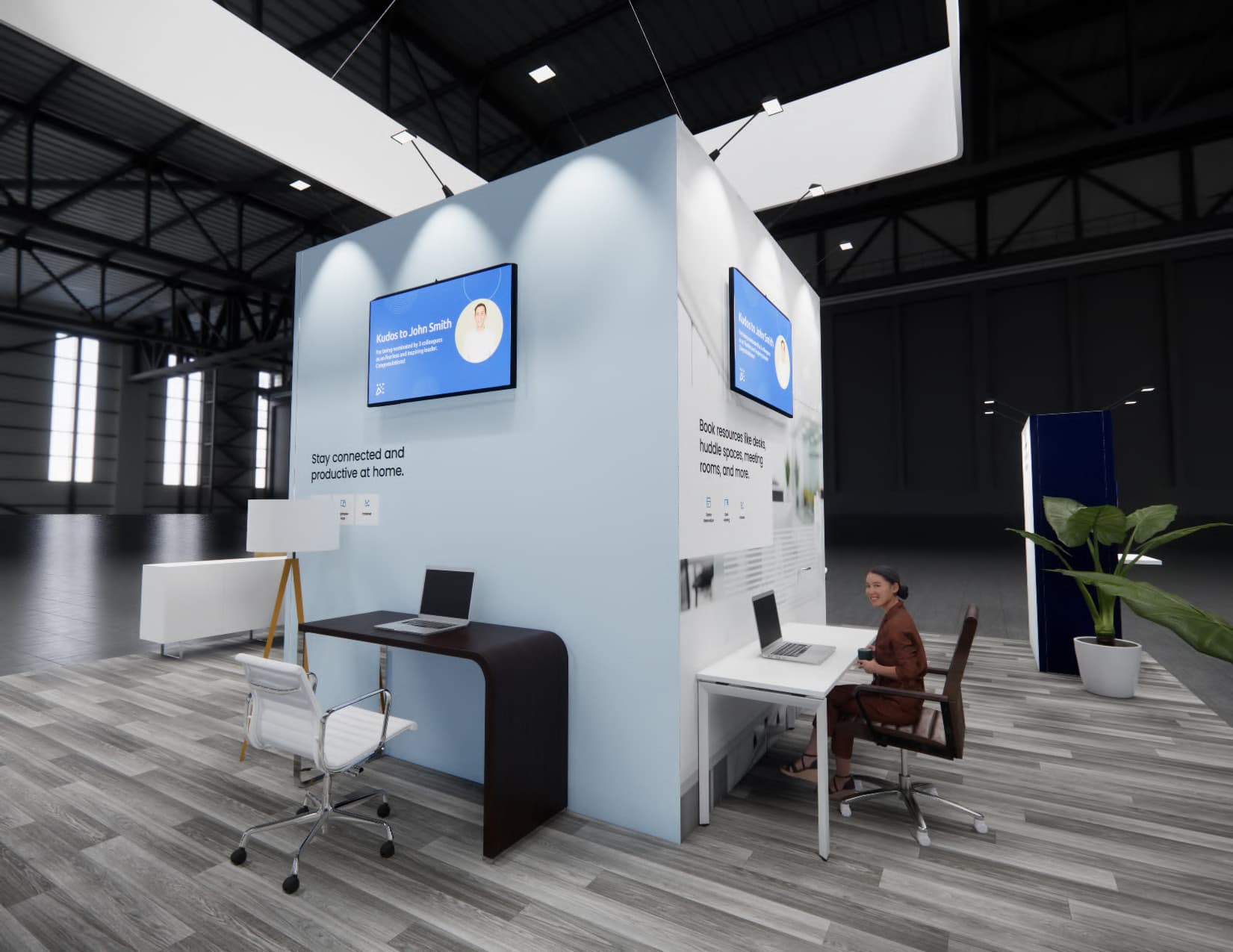 Money 20/20 30 x 30 exhibit rental Las Vegas — 30x30 Custom & Modular Exhibits exhibit rental in Las Vegas, catalog image 5