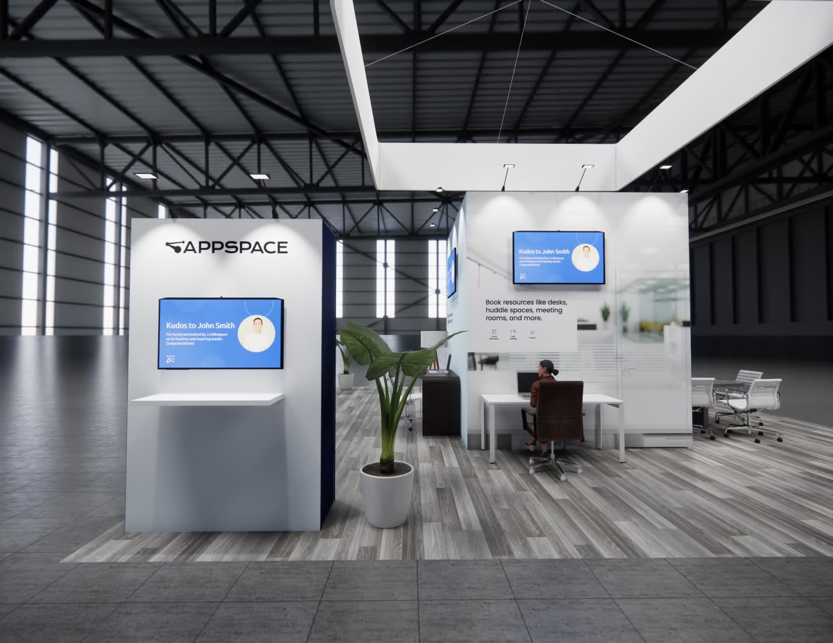 Money 20/20 30 x 30 exhibit rental Las Vegas — 30x30 Custom & Modular Exhibits exhibit rental in Las Vegas, catalog image 4
