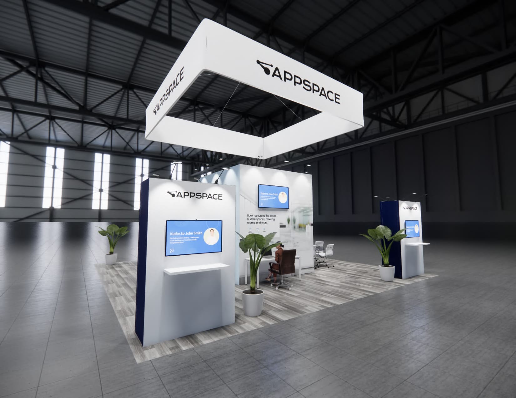Money 20/20 30 x 30 exhibit rental Las Vegas — 30x30 Custom & Modular Exhibits exhibit rental in Las Vegas, catalog image 9