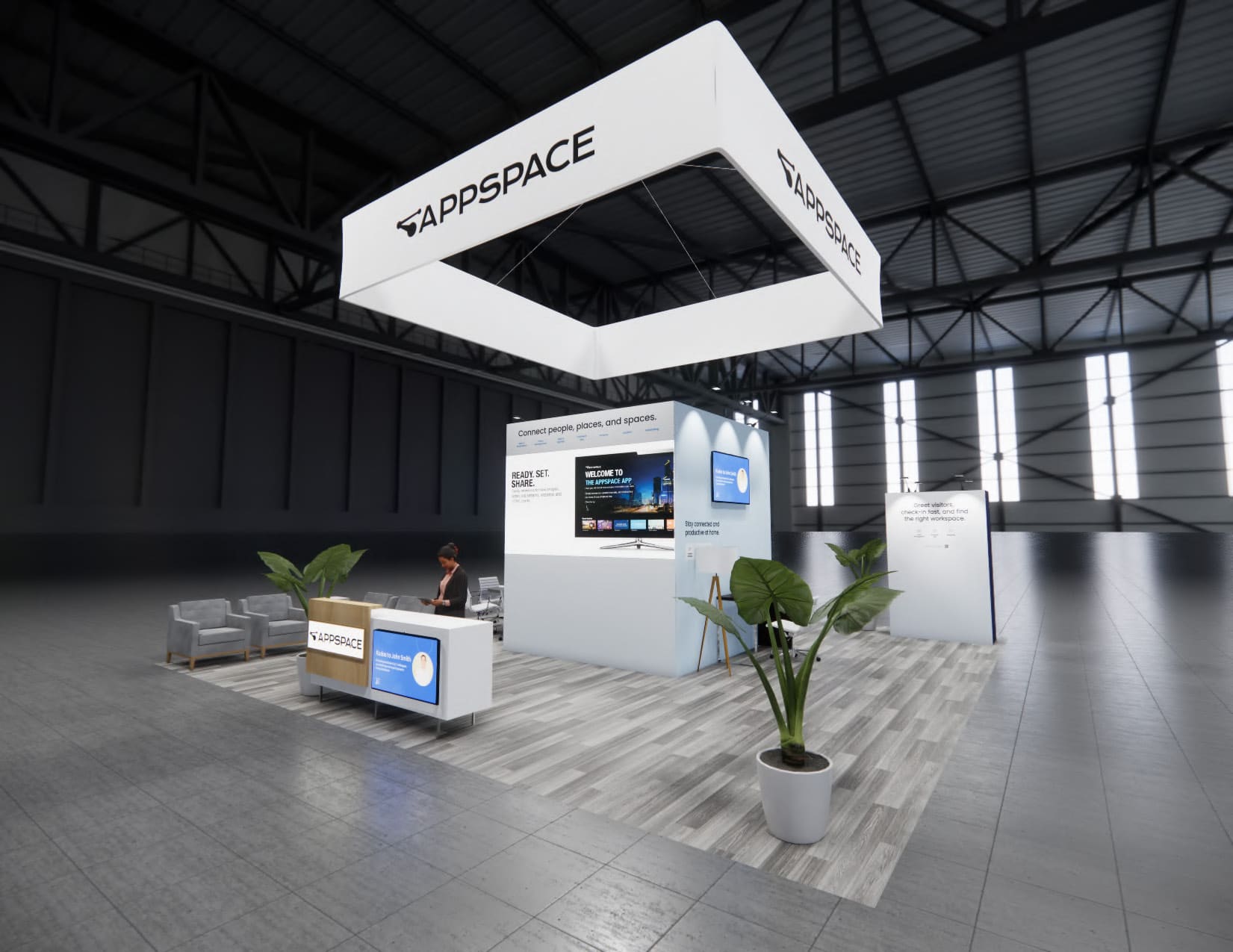 Money 20/20 30 x 30 exhibit rental Las Vegas — 30x30 Custom & Modular Exhibits exhibit rental in Las Vegas, catalog image 2