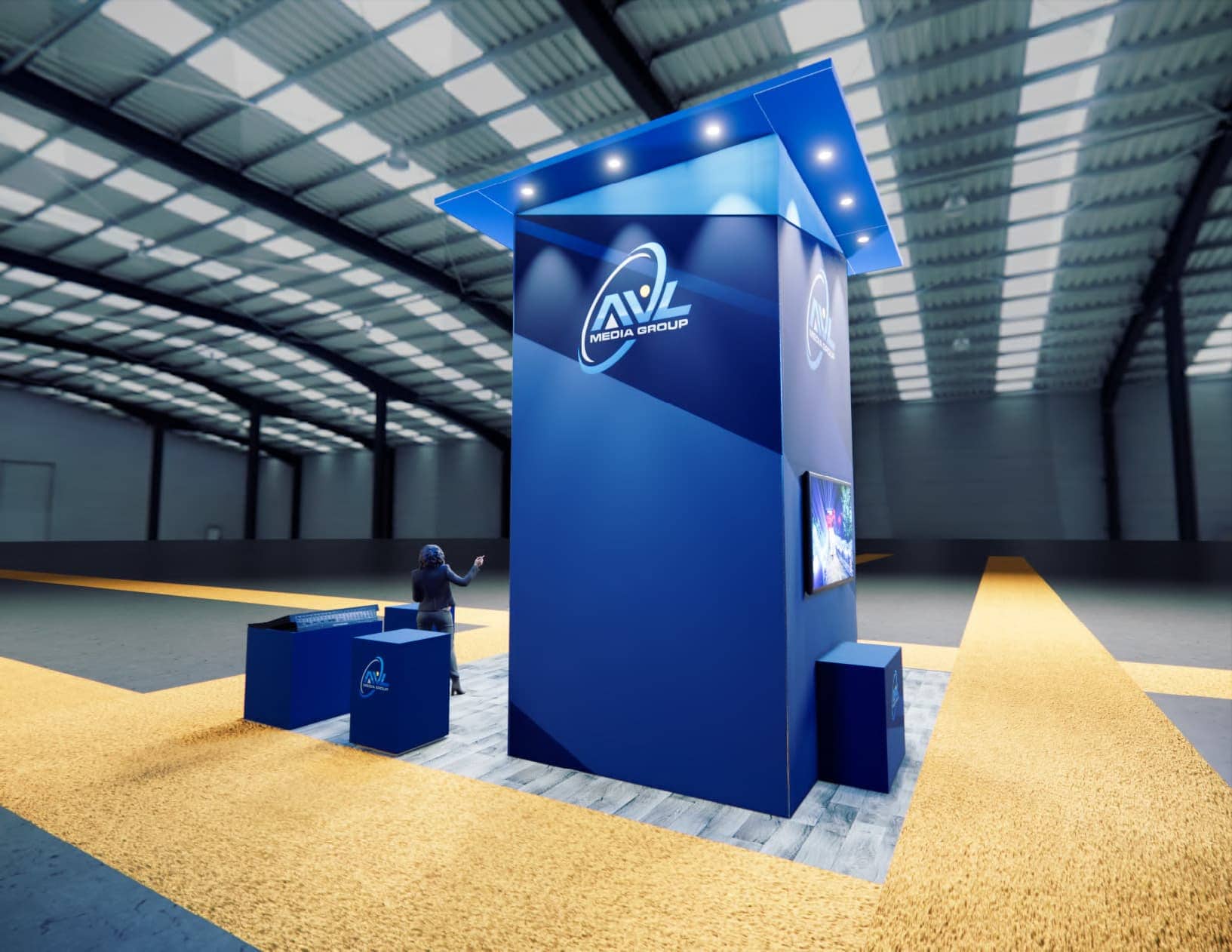 20 x 20 Modular Exhibit Rental — 20x20 Custom & Modular Exhibits exhibit rental in Las Vegas, catalog image 5