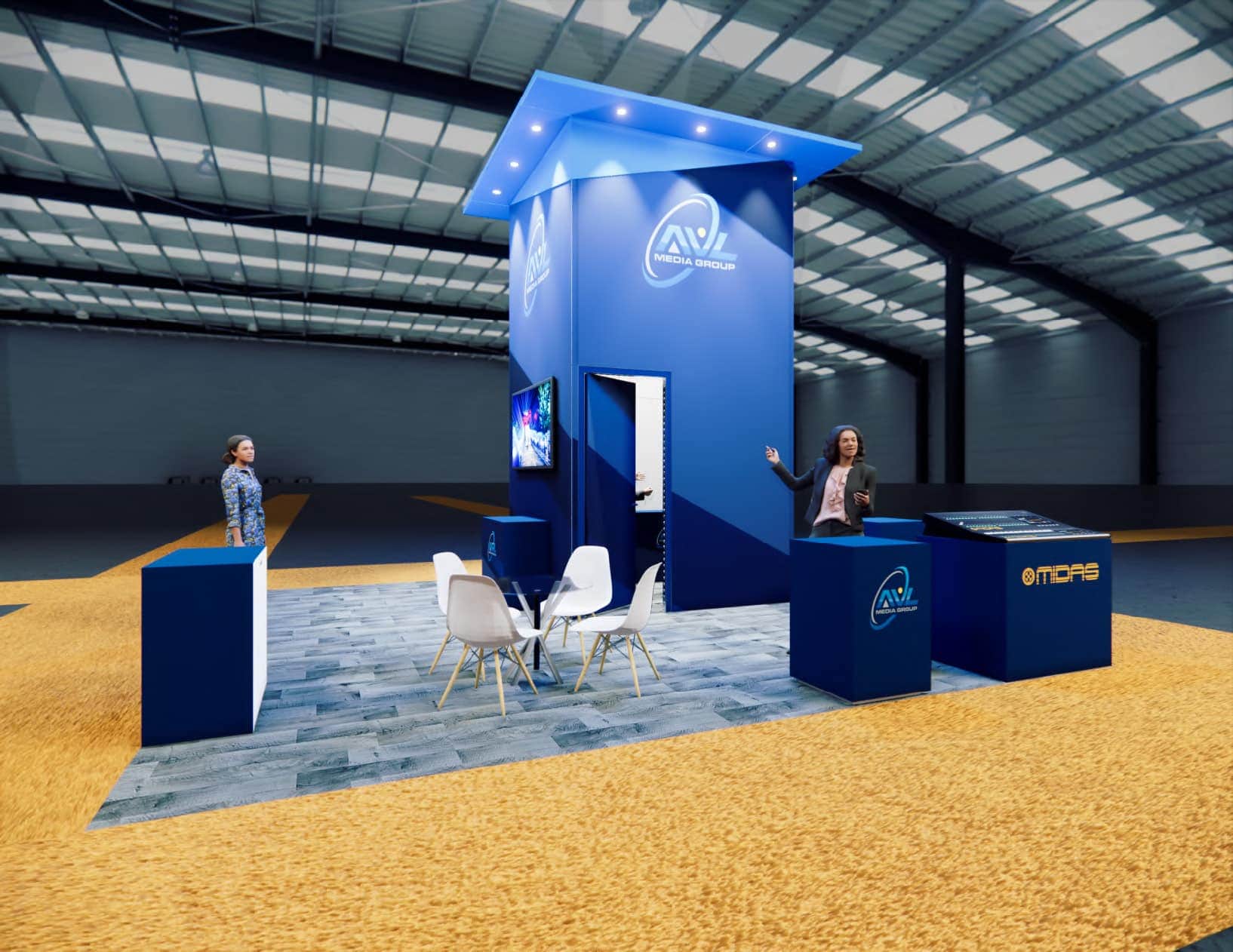 20 x 20 Modular Exhibit Rental — 20x20 Custom & Modular Exhibits exhibit rental in Las Vegas, catalog image 6