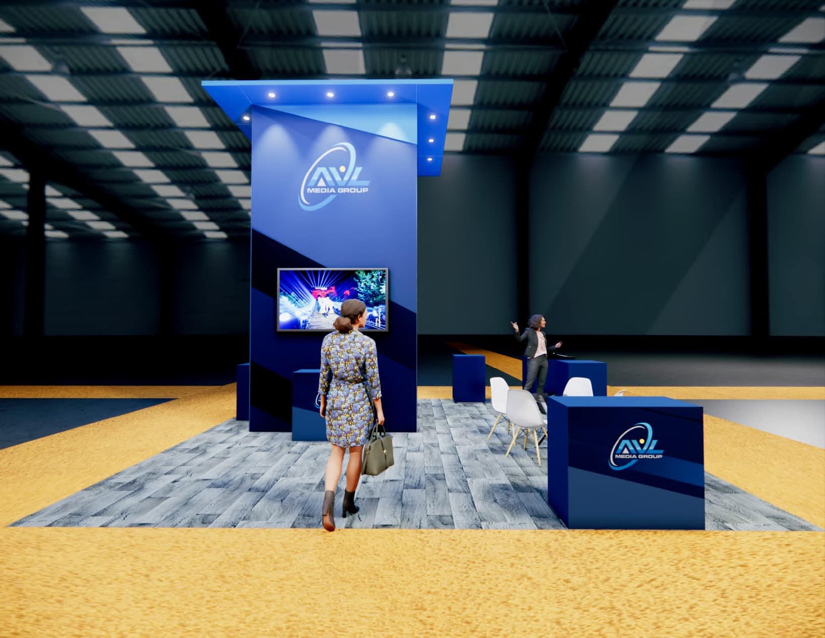 20 x 20 Modular Exhibit Rental — 20x20 Custom & Modular Exhibits exhibit rental in Las Vegas, catalog image 2
