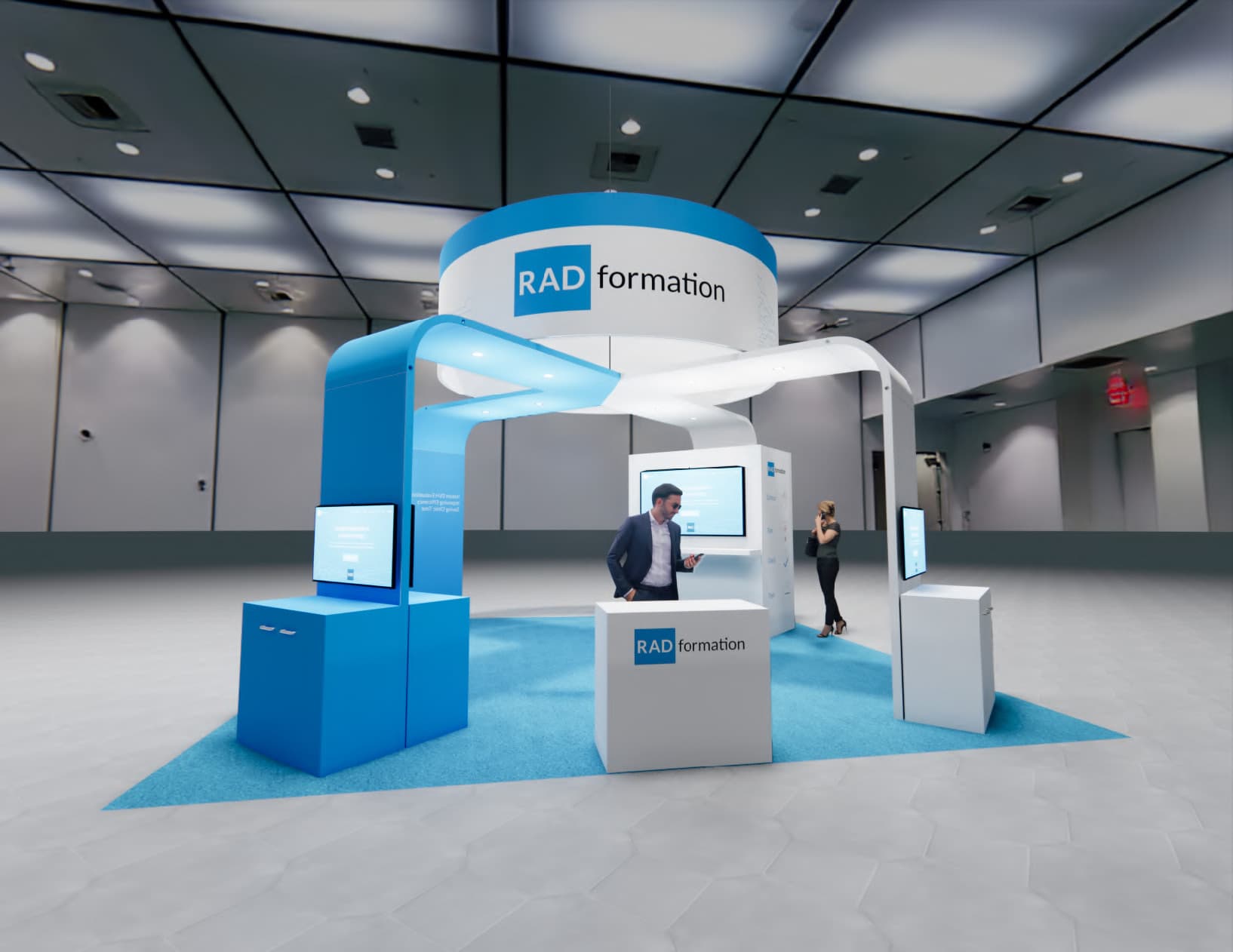 LDI trade show booth - 20 x 20 trade show display — 20x20 Custom & Modular Exhibits exhibit rental in Las Vegas, primary catalog image