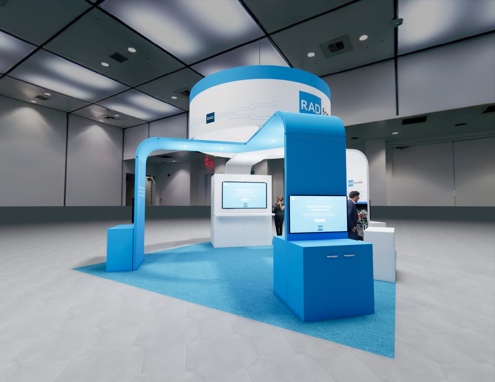 LDI trade show booth - 20 x 20 trade show display — 20x20 Custom & Modular Exhibits exhibit rental in Las Vegas, catalog image 3
