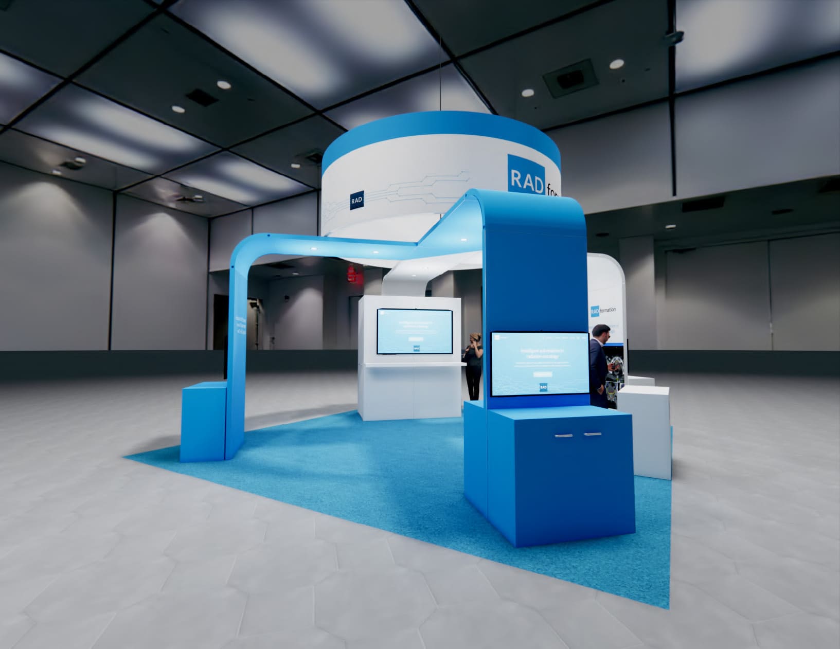 LDI trade show booth - 20 x 20 trade show display — 20x20 Custom & Modular Exhibits exhibit rental in Las Vegas, catalog image 2