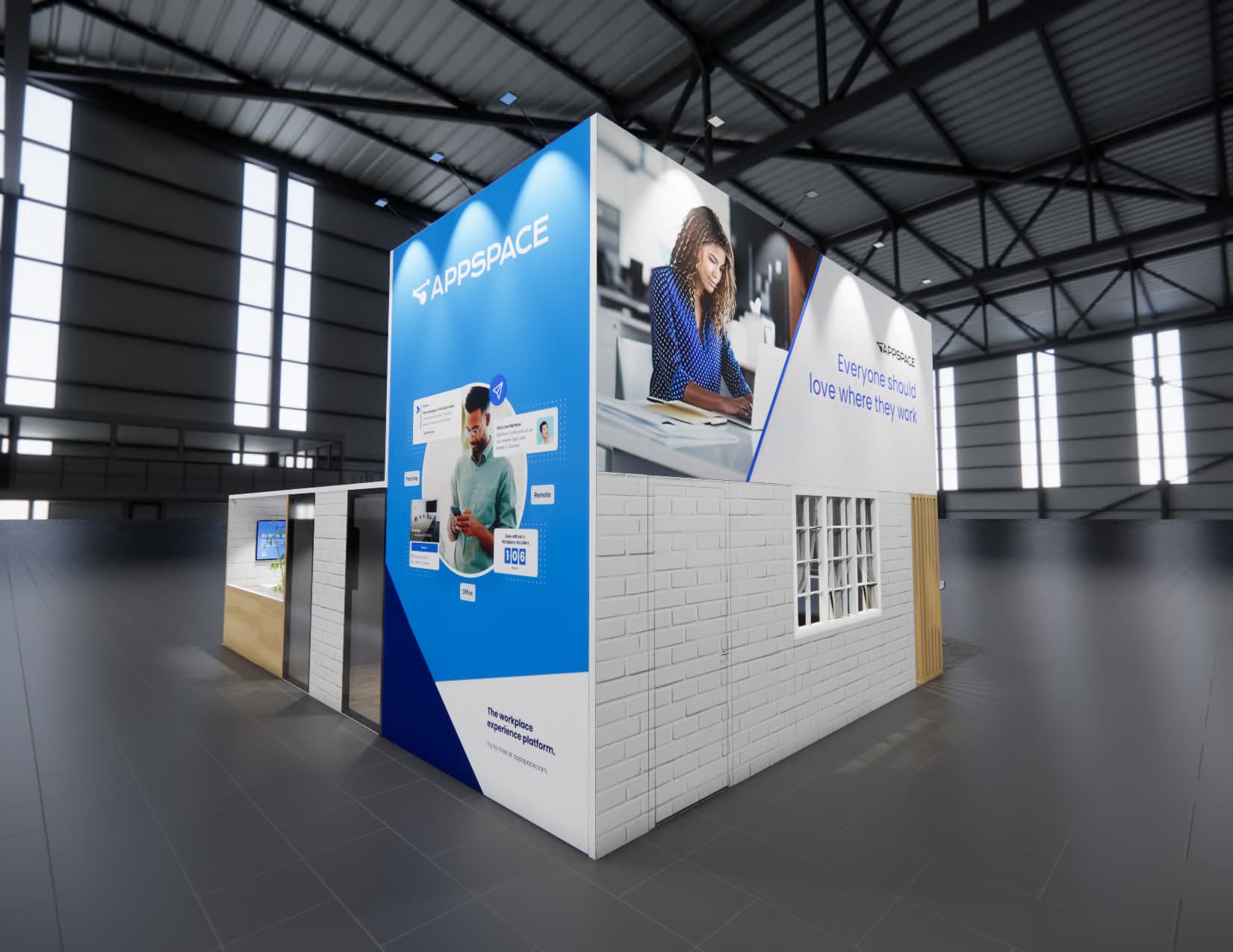 NGWA 30 x 30 trade show booth Las Vegas — 30x30 Custom & Modular Exhibits exhibit rental in Las Vegas, catalog image 6