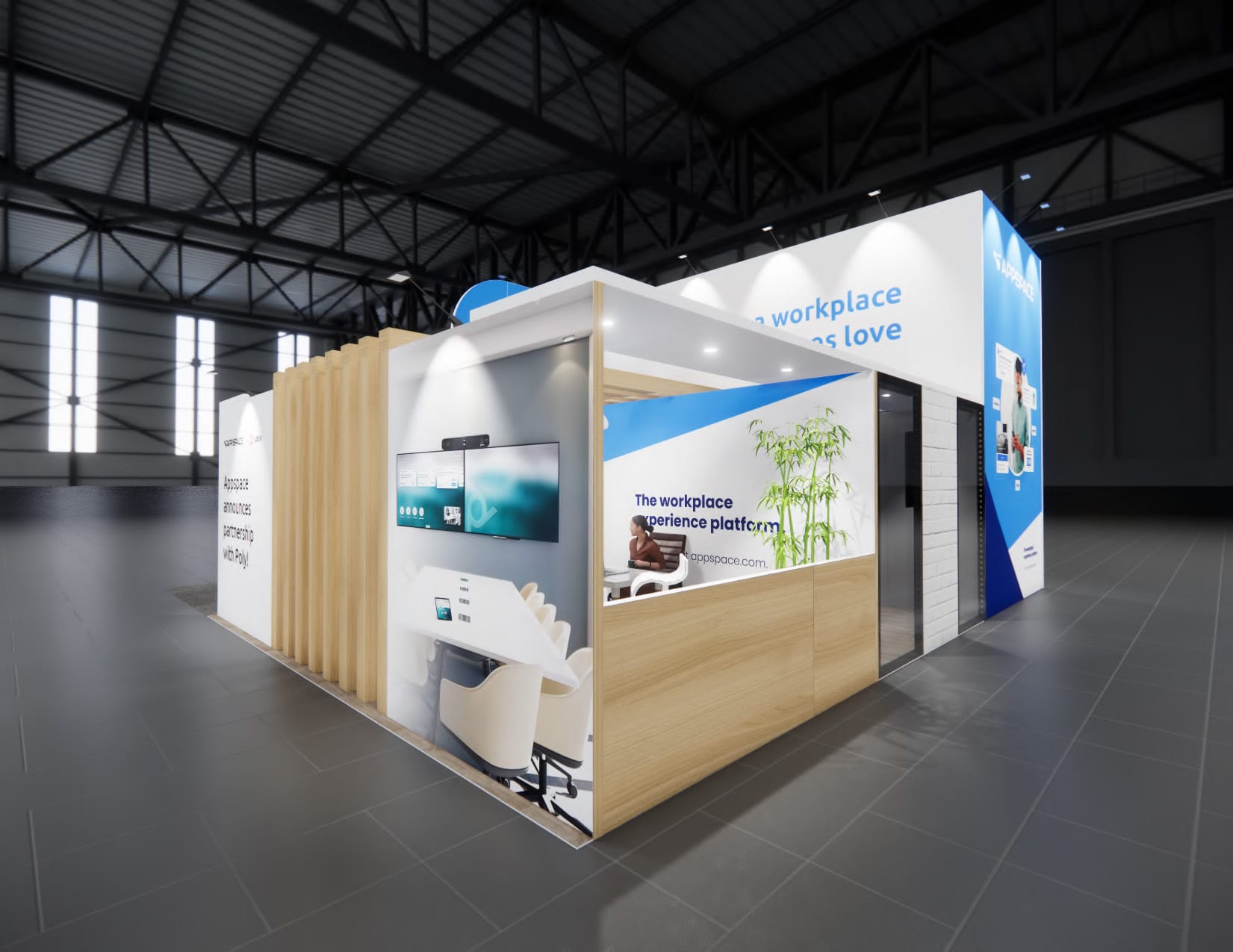 NGWA 30 x 30 trade show booth Las Vegas — 30x30 Custom & Modular Exhibits exhibit rental in Las Vegas, catalog image 4