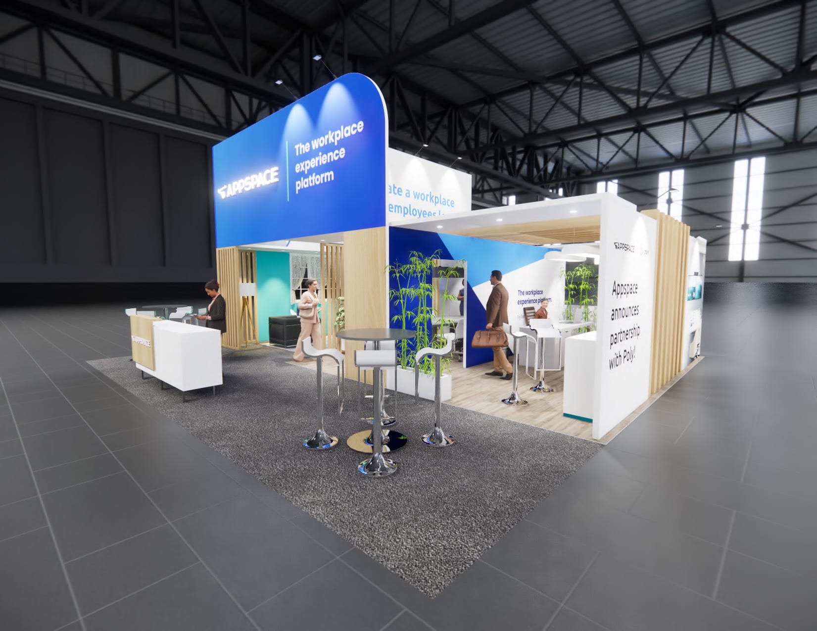 NGWA 30 x 30 trade show booth Las Vegas — 30x30 Custom & Modular Exhibits exhibit rental in Las Vegas, primary catalog image