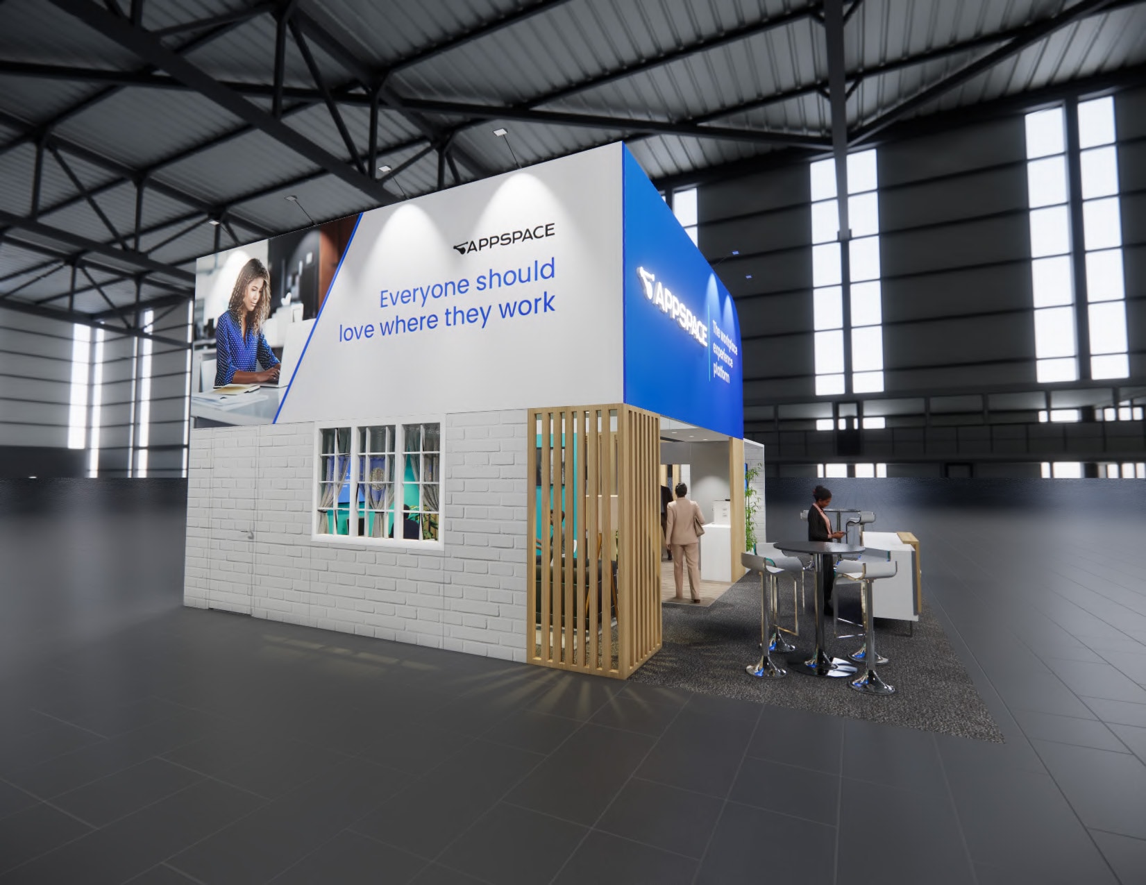 NGWA 30 x 30 trade show booth Las Vegas — 30x30 Custom & Modular Exhibits exhibit rental in Las Vegas, catalog image 7