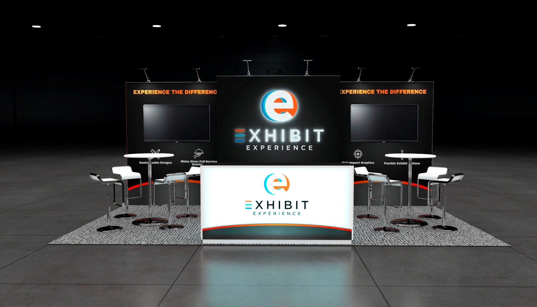10 x 20 Affordable Trade Show Exhibit Rental Package – Option 3 — 10x20 10x20 Exhibit Rentals exhibit rental in Las Vegas, primary catalog image