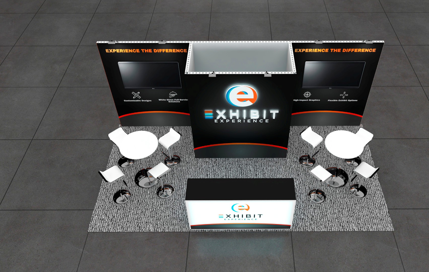 10 x 20 Affordable Trade Show Exhibit Rental Package – Option 3 — 10x20 10x20 Exhibit Rentals exhibit rental in Las Vegas, catalog image 6