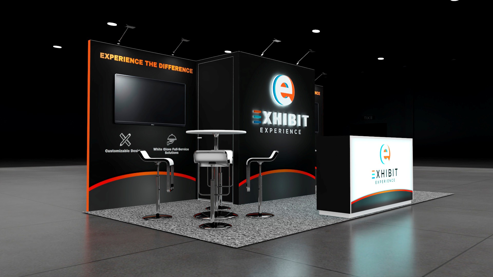 10 x 20 Affordable Trade Show Exhibit Rental Package – Option 3 — 10x20 10x20 Exhibit Rentals exhibit rental in Las Vegas, catalog image 5