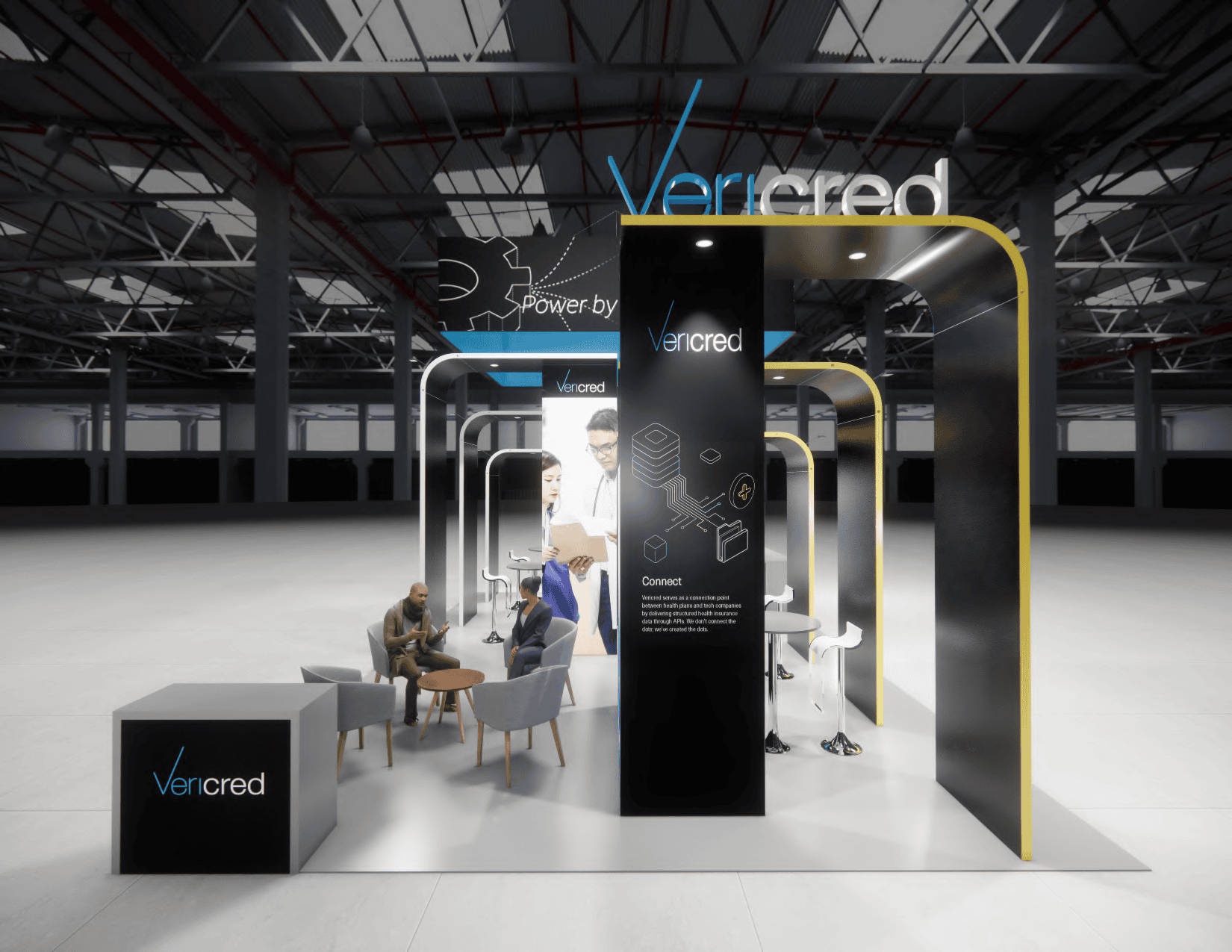 Vericred 3 - 20x30 — 20x30 Custom & Modular Exhibits exhibit rental in Las Vegas, catalog image 4