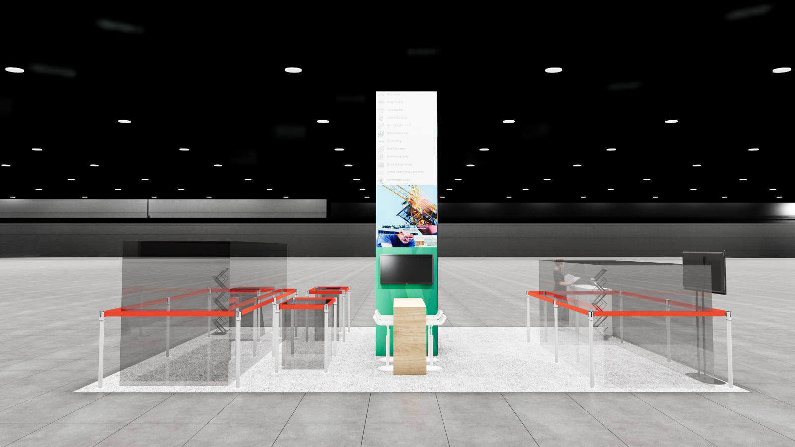 20 x 30 Trade Show Stand Rentals Long Beach — catalog image 5
