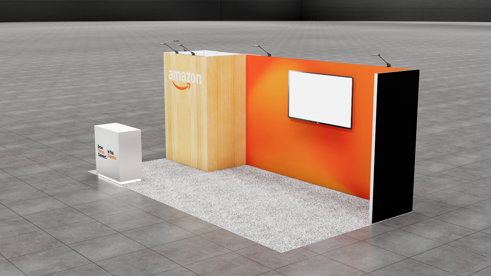 10x20 Portable Exhibit Rentals — 10x20 trade show exhibit rental in Las Vegas, primary catalog image