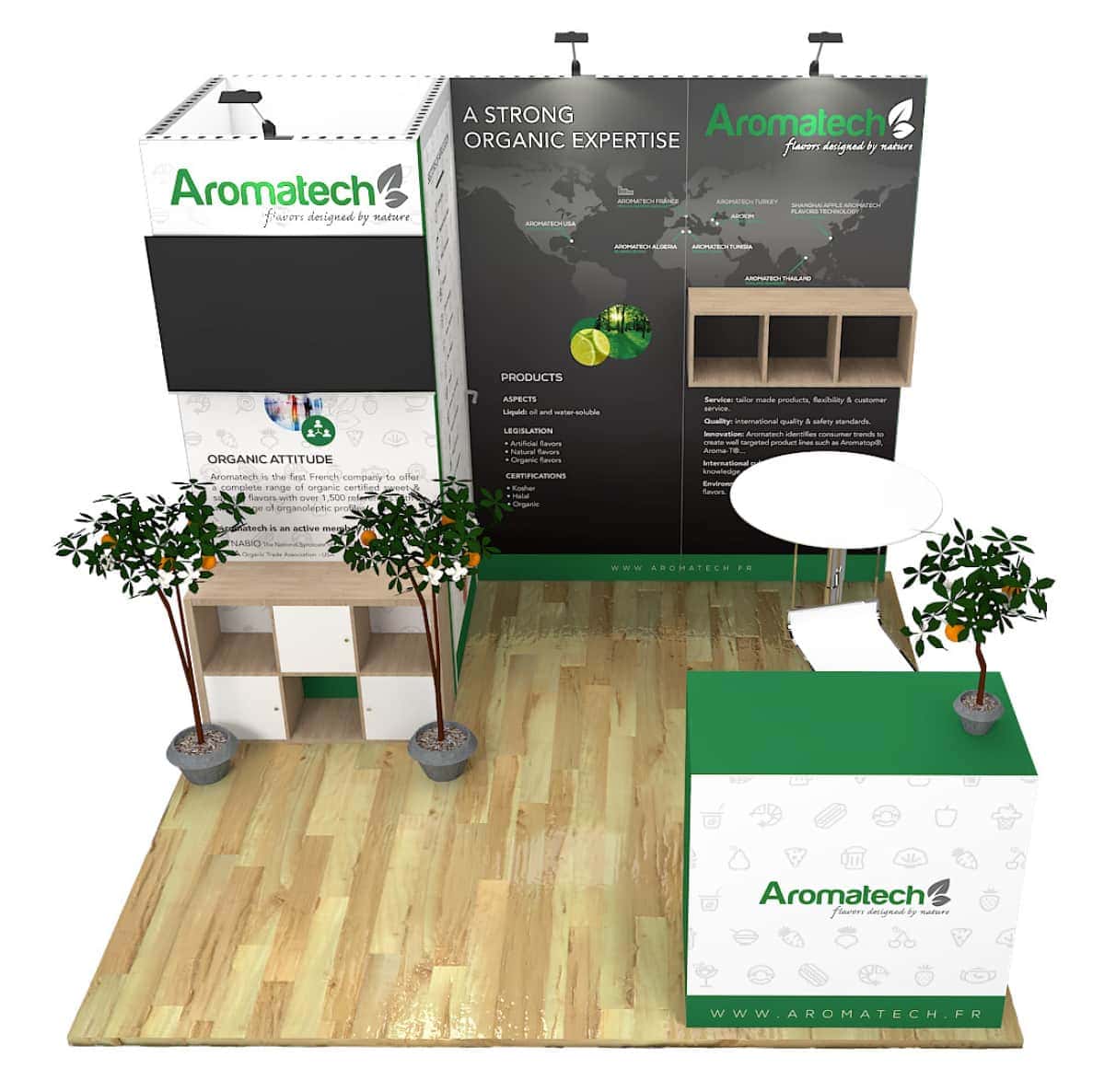 10 x 10 Las Vegas Trade Show Display Rental 1.4 — 10x10 Custom & Modular Exhibits exhibit rental in Las Vegas, catalog image 4