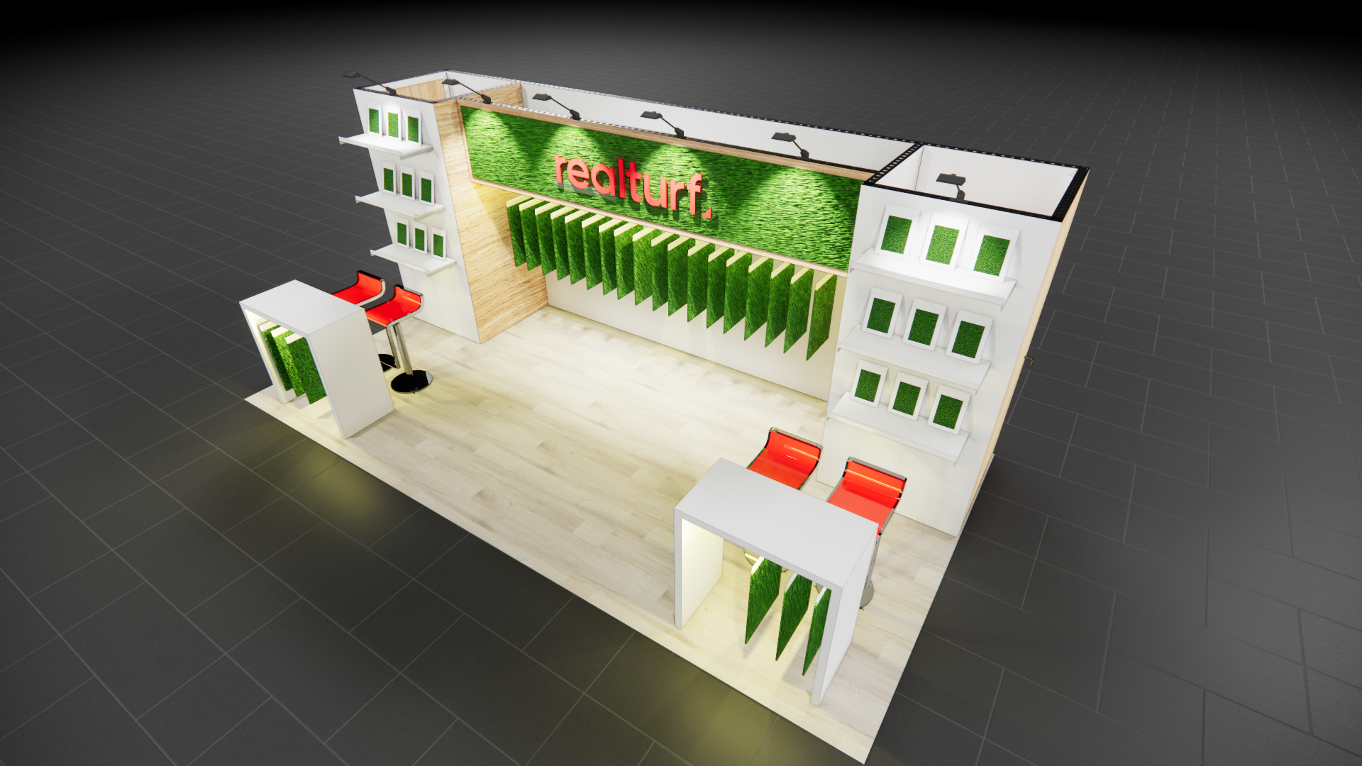 Kansas City 10x20 Exhibit Rentals — 10x20 trade show exhibit rental in Las Vegas, primary catalog image