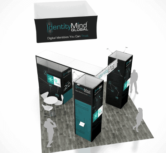 20 x 20 Outdoor Retailer Show Booth Rental — 20x20 Custom & Modular Exhibits exhibit rental in Las Vegas, catalog image 5