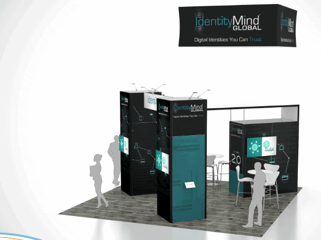 20 x 20 Outdoor Retailer Show Booth Rental — 20x20 Custom & Modular Exhibits exhibit rental in Las Vegas, catalog image 2