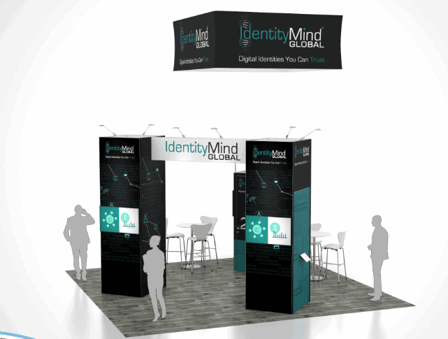 20 x 20 Outdoor Retailer Show Booth Rental — 20x20 Custom & Modular Exhibits exhibit rental in Las Vegas, primary catalog image