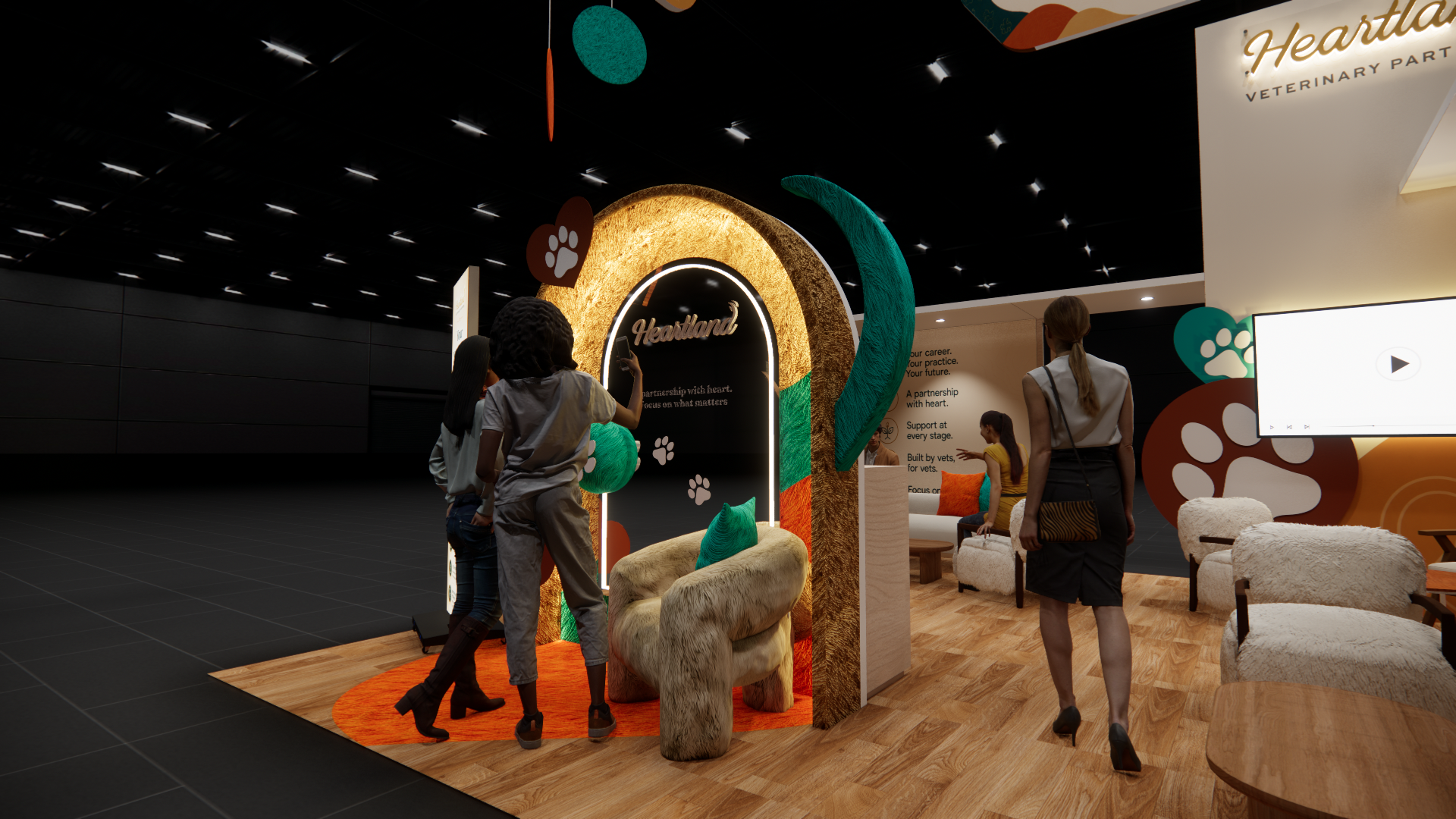 AICHE 20x20 Booth Rentals — 20x20 trade show exhibit rental in Las Vegas, primary catalog image