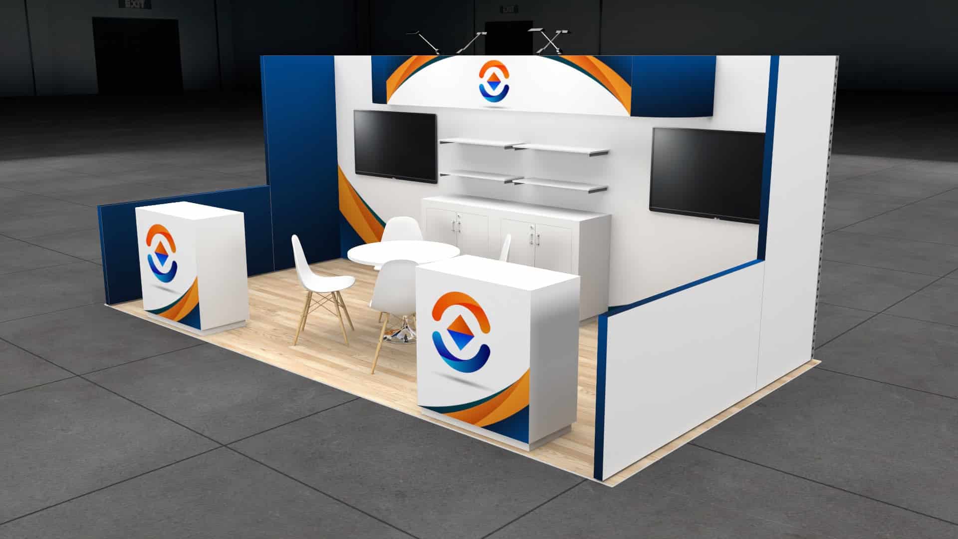 10x20 Trade Show Exhibit Rentals — 10x20 Custom & Modular Exhibits exhibit rental in Las Vegas, catalog image 4