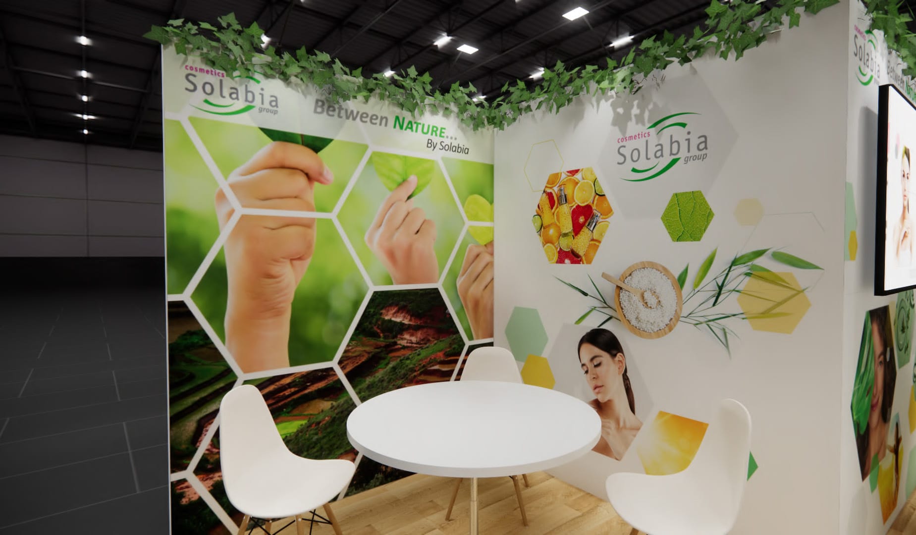 20x20 Las Vegas Health and Beauty Trade Show Exhibit Rental — 20x20 Custom & Modular Exhibits exhibit rental in Las Vegas, catalog image 7