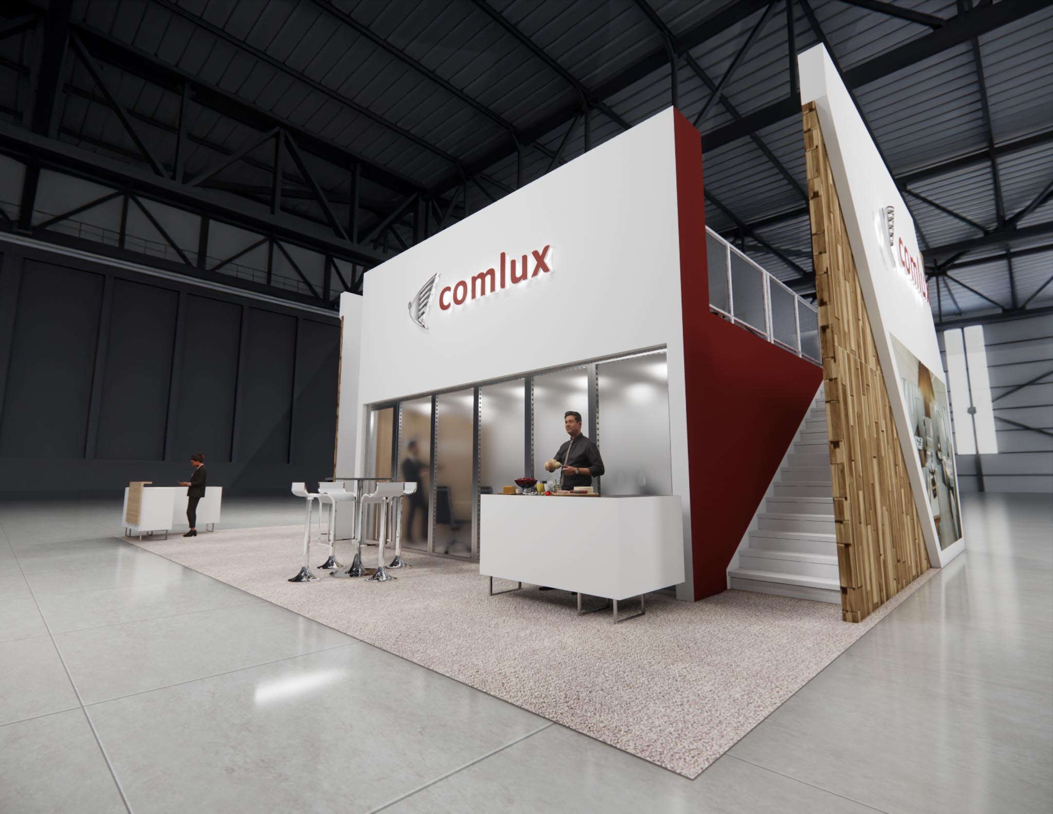 30x40 Large Exhibit Rentals for trade show exhibitors in Las Vegas