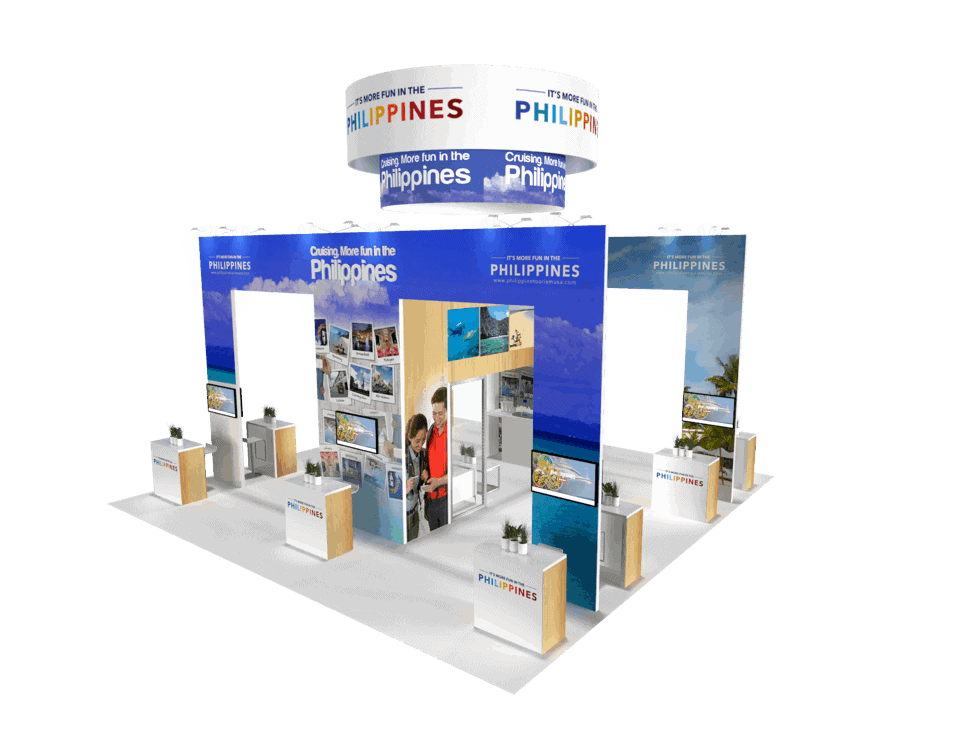 30 x 30 FCAA Exhibit Rental — 30x30 Custom & Modular Exhibits exhibit rental in Las Vegas, catalog image 7