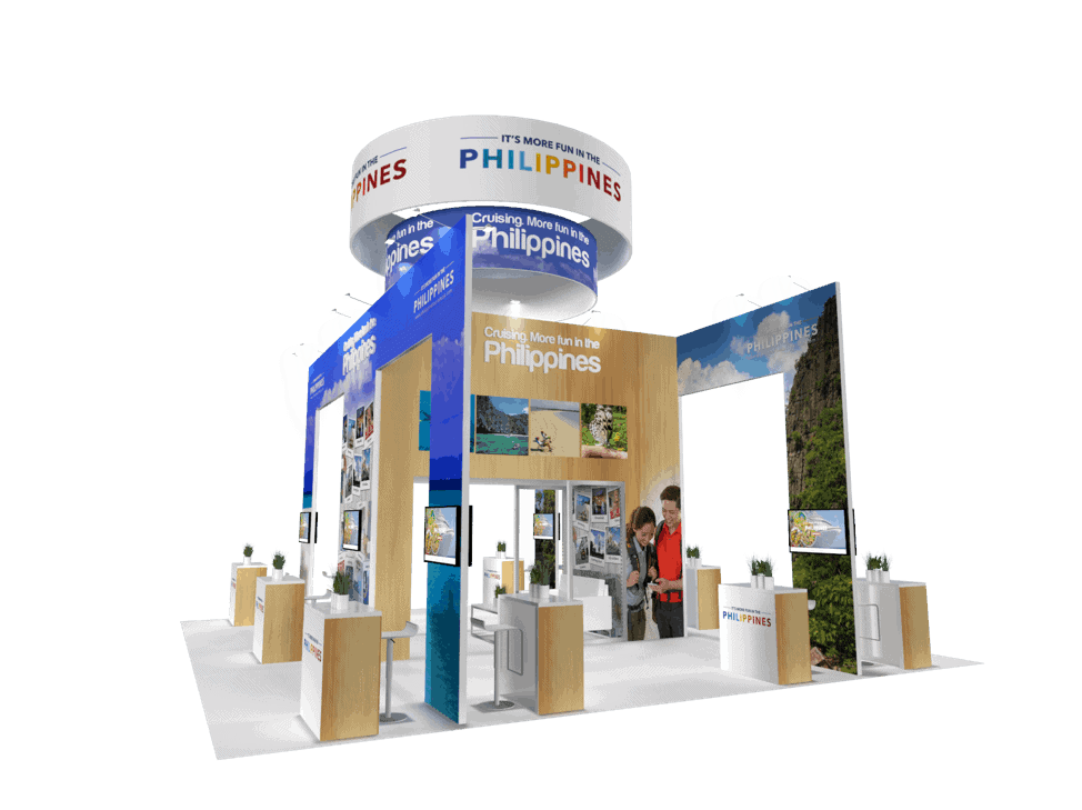 30 x 30 FCAA Exhibit Rental — 30x30 Custom & Modular Exhibits exhibit rental in Las Vegas, catalog image 2