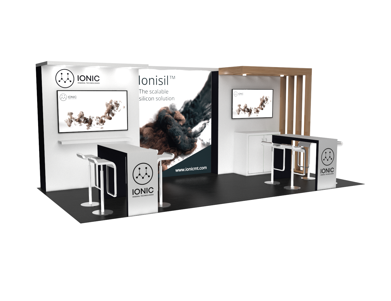 10x20 Trade Show Display Exhibit Rental — 10x20 Custom & Modular Exhibits exhibit rental in Las Vegas, catalog image 7