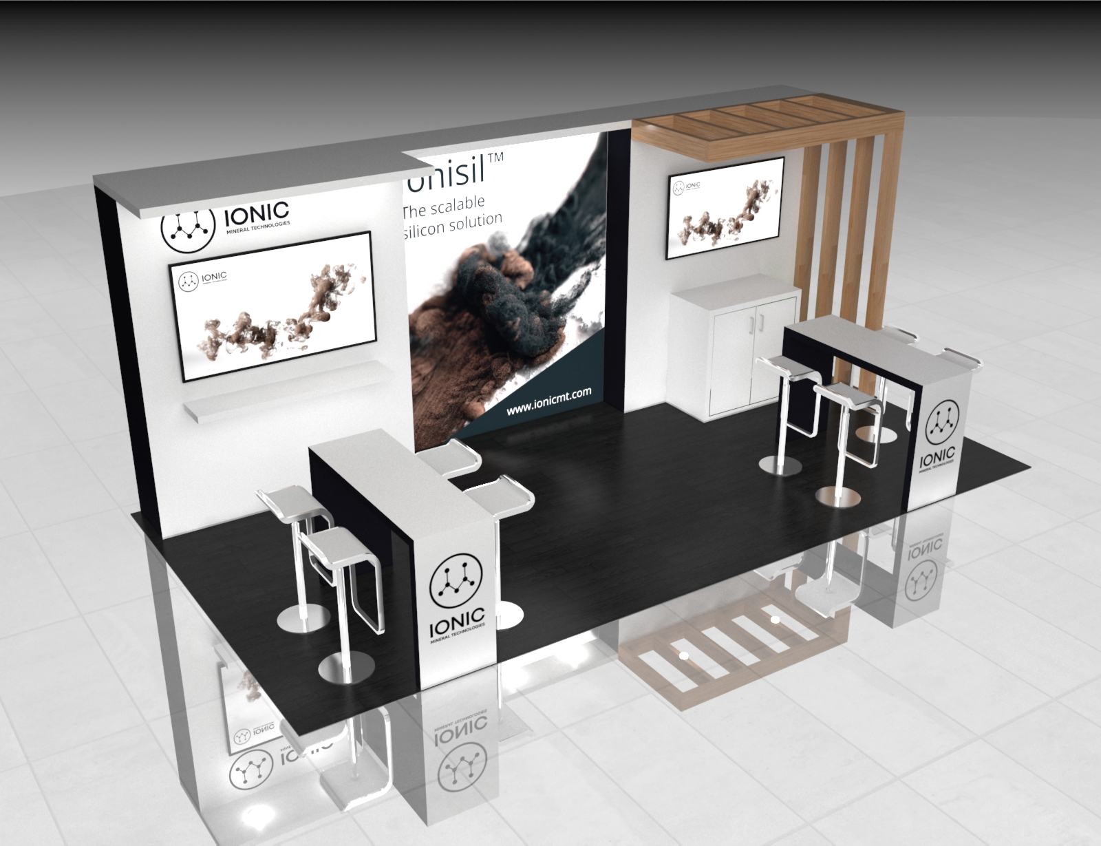 10x20 Trade Show Display Exhibit Rental — 10x20 Custom & Modular Exhibits exhibit rental in Las Vegas, catalog image 3