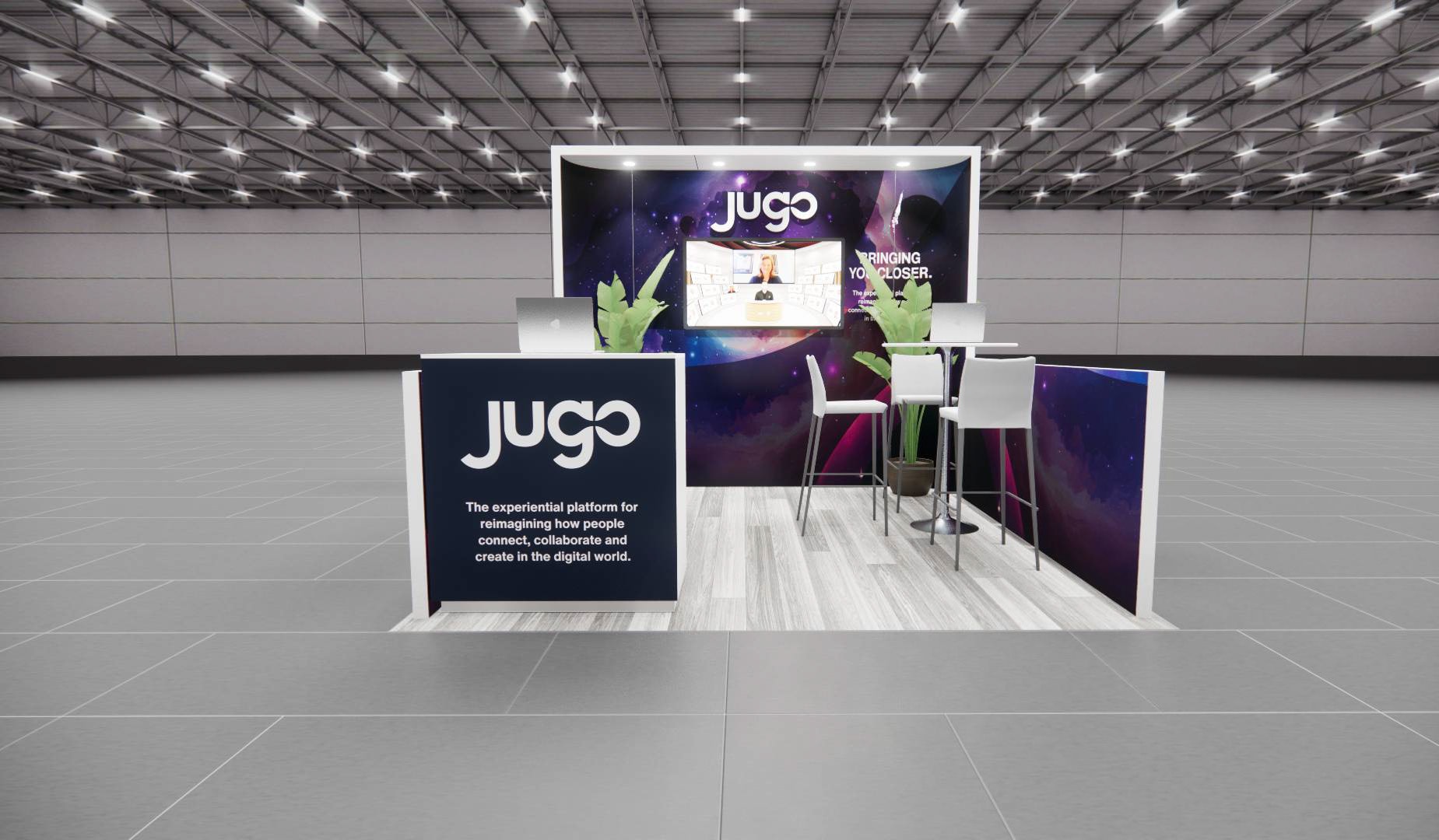 10x10 Western Roofing Show Exhibit Rental — 10x10 Custom & Modular Exhibits exhibit rental in Las Vegas, primary catalog image