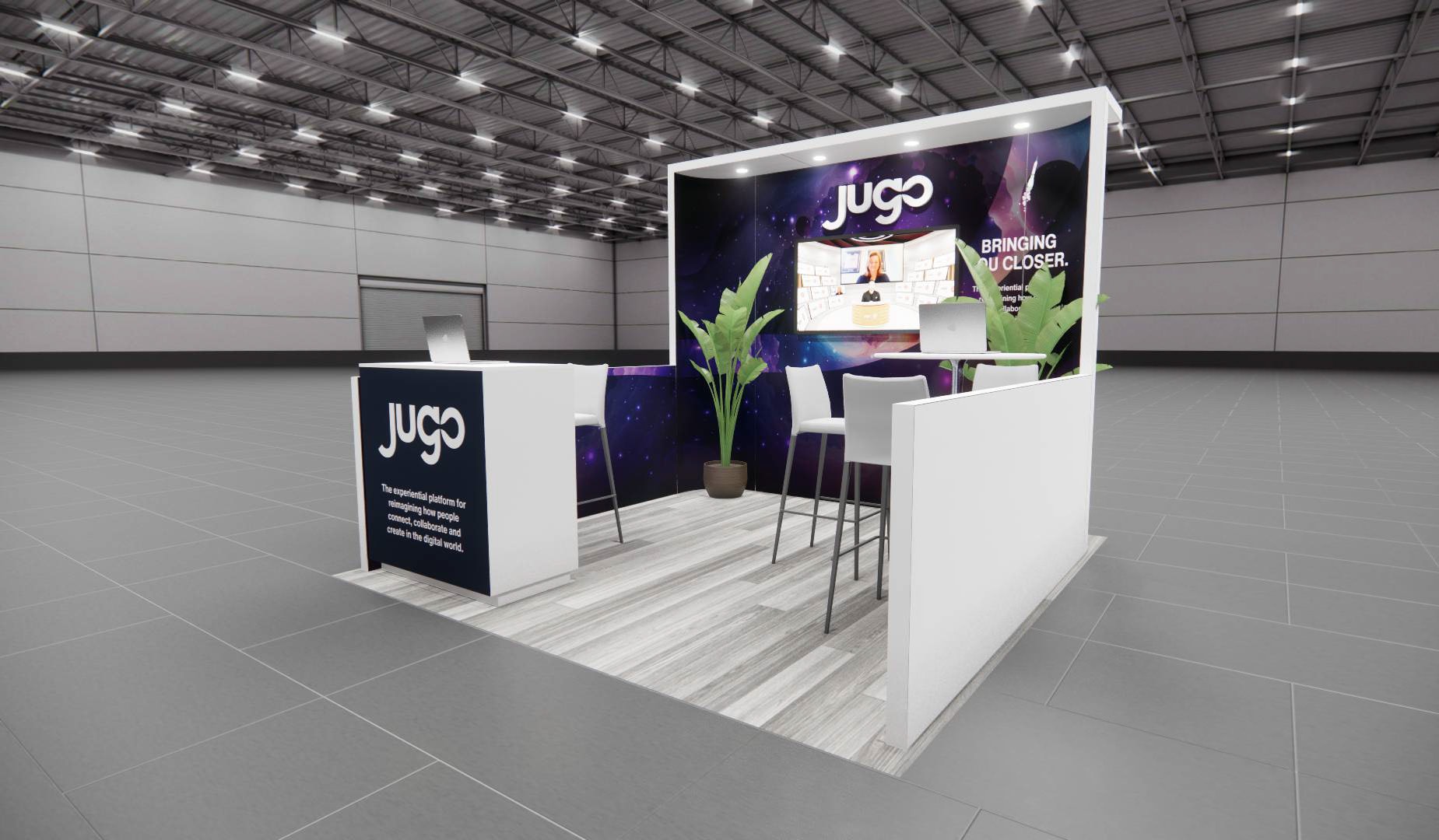10x10 Western Roofing Show Exhibit Rental — 10x10 Custom & Modular Exhibits exhibit rental in Las Vegas, catalog image 2