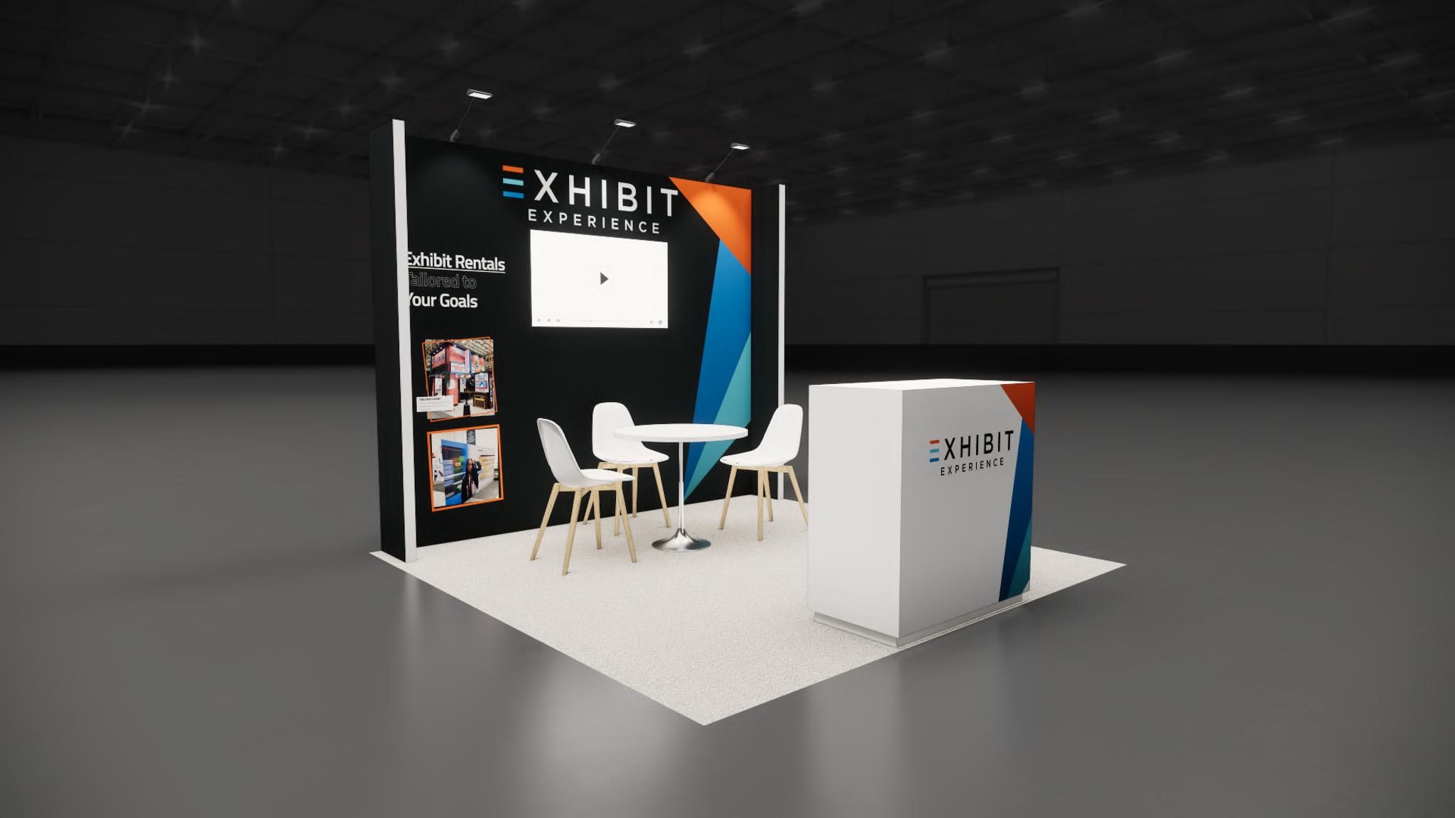 10 x 10 Affordable Trade Show Exhibit Rental Package – Option 3 — 10x10 10x10 Exhibit Rentals exhibit rental in Las Vegas, catalog image 6