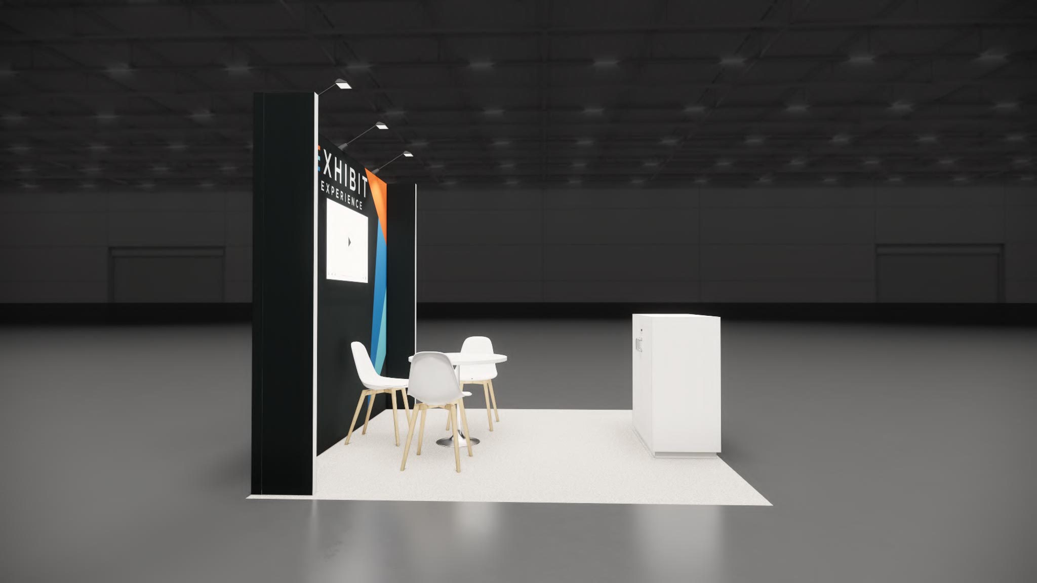 10 x 10 Affordable Trade Show Exhibit Rental Package – Option 3 — 10x10 10x10 Exhibit Rentals exhibit rental in Las Vegas, catalog image 4