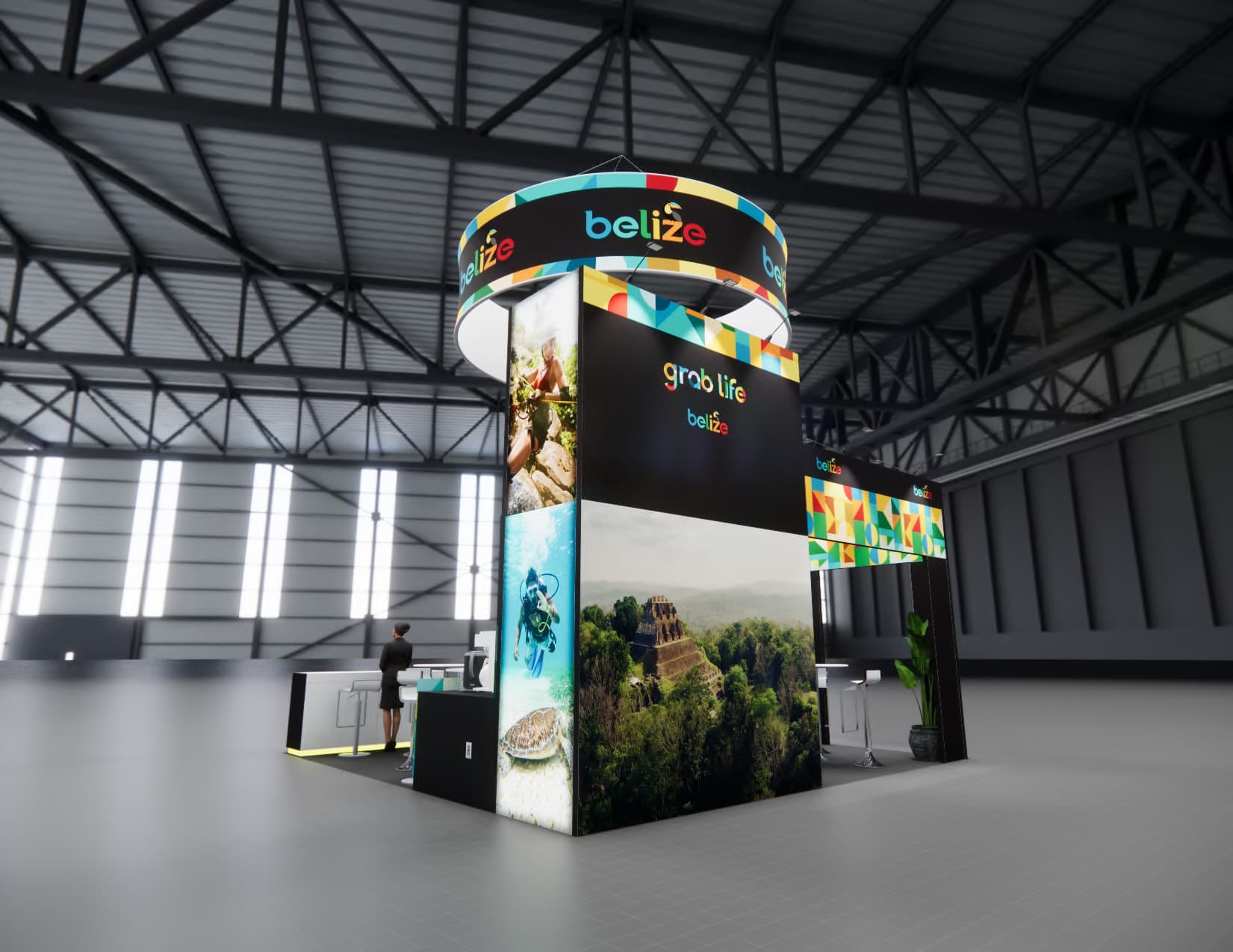 PMA Expo trade show booth rental 20 x 20 — 20x20 Custom & Modular Exhibits exhibit rental in Las Vegas, catalog image 5