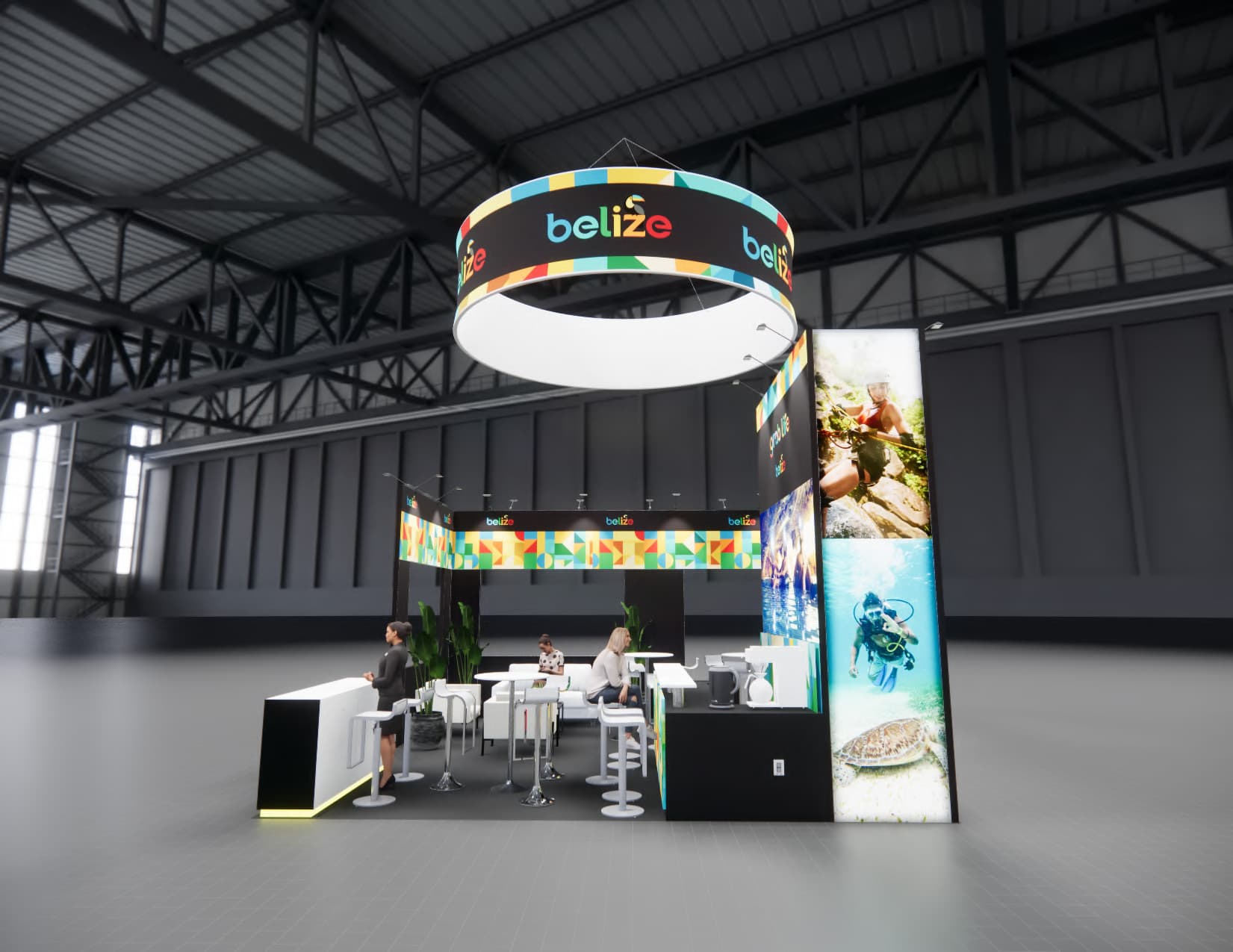 PMA Expo trade show booth rental 20 x 20 — 20x20 Custom & Modular Exhibits exhibit rental in Las Vegas, catalog image 4