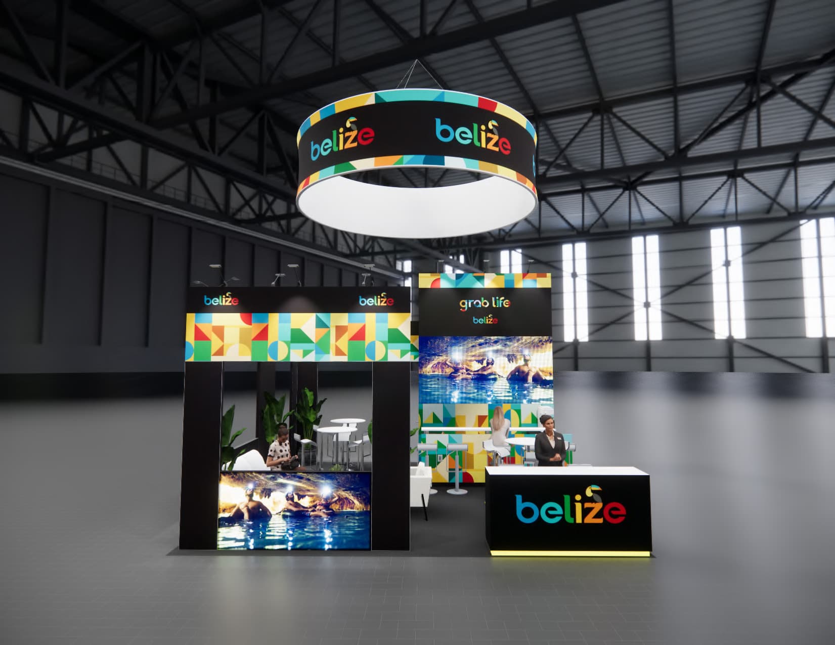 PMA Expo trade show booth rental 20 x 20 — 20x20 Custom & Modular Exhibits exhibit rental in Las Vegas, catalog image 2