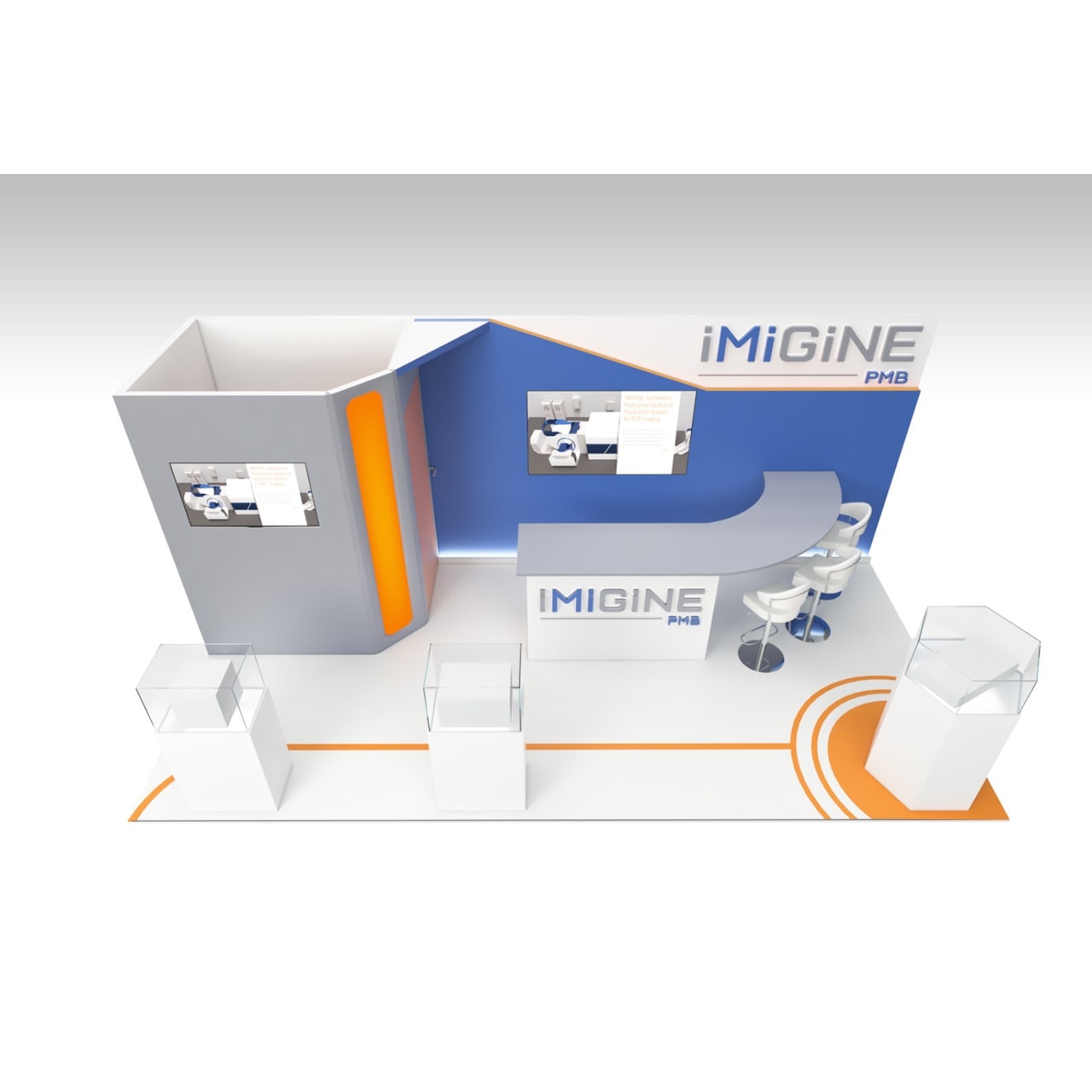 Custom 10 x 20 Booth Rental 1.9 — 10x20 Custom & Modular Exhibits exhibit rental in Las Vegas, catalog image 4